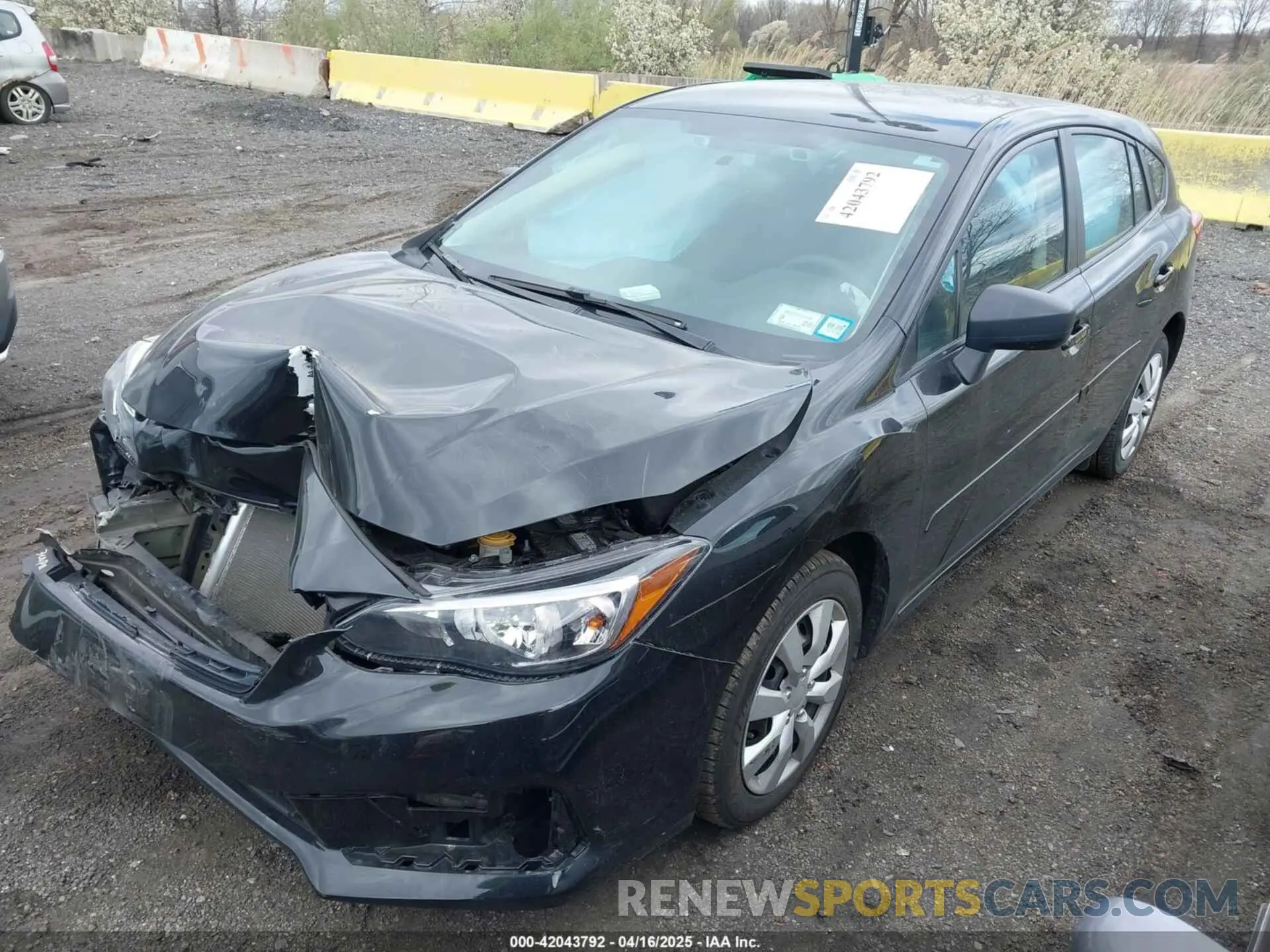 2 Photograph of a damaged car 4S3GTAB6XL3732443 SUBARU IMPREZA 2020