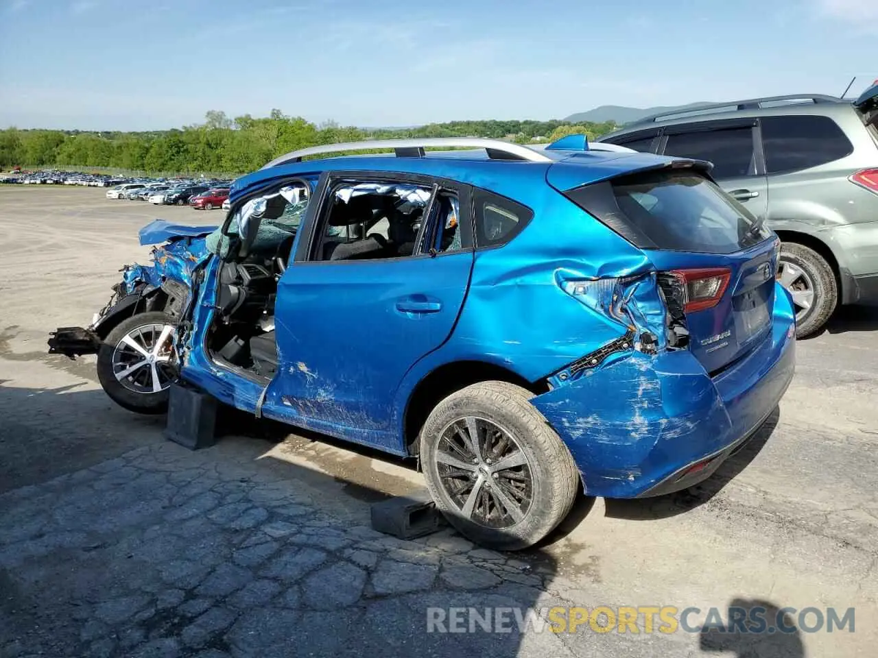2 Фотография поврежденного автомобиля 4S3GTAD6XL3709998 SUBARU IMPREZA 2020