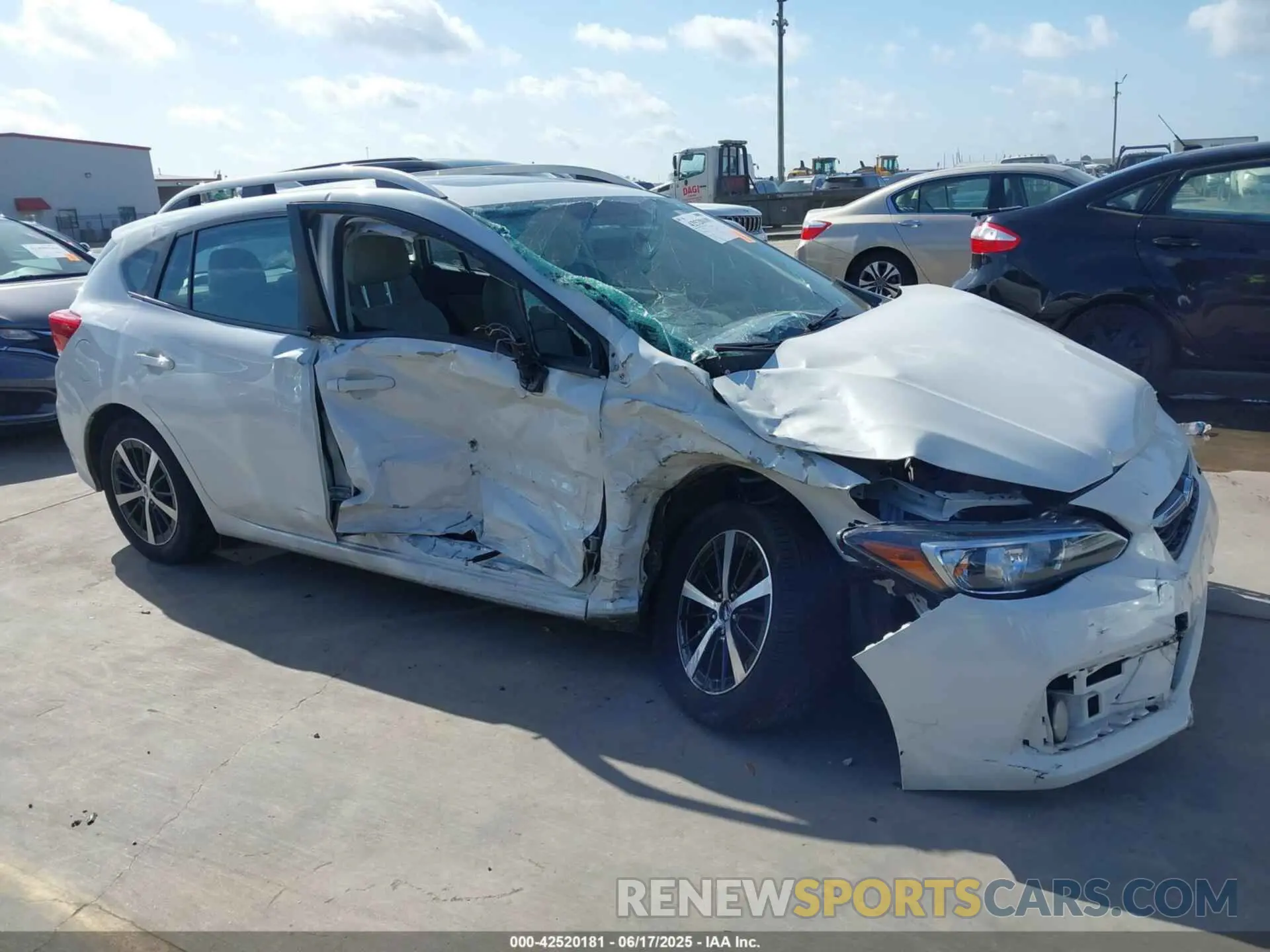 6 Photograph of a damaged car 4S3GTAD6XL3723674 SUBARU IMPREZA 2020