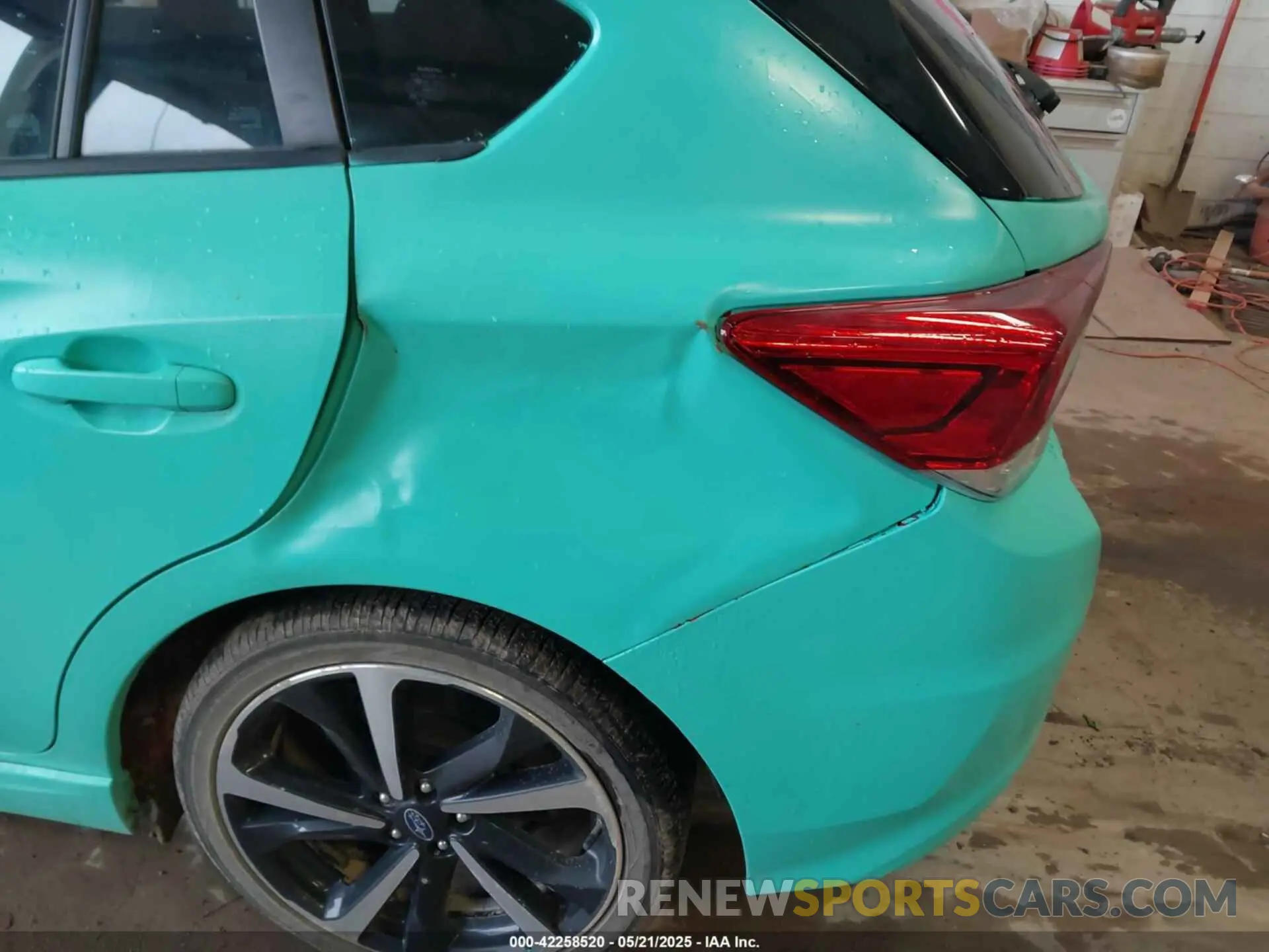 6 Photograph of a damaged car 4S3GTAJ68L1701379 SUBARU IMPREZA 2020