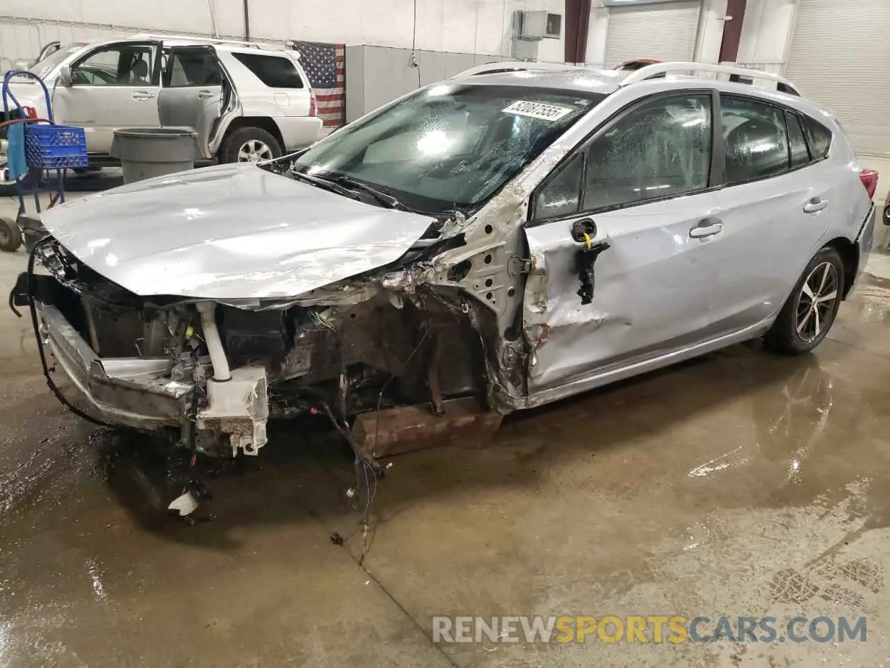1 Photograph of a damaged car 4S3GTAV66L3727283 SUBARU IMPREZA 2020