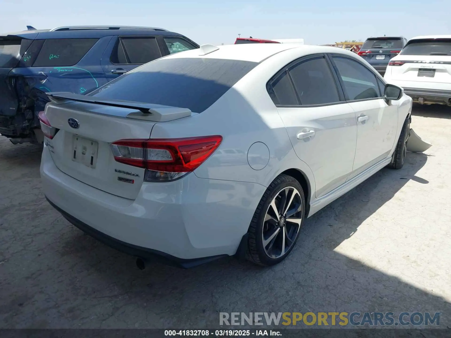 4 Photograph of a damaged car 4S3GKAM68M3603361 SUBARU IMPREZA 2021