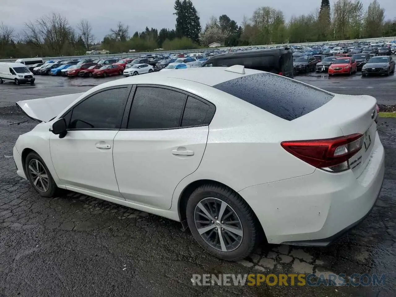 2 Photograph of a damaged car 4S3GKAV6XM3603781 SUBARU IMPREZA 2021