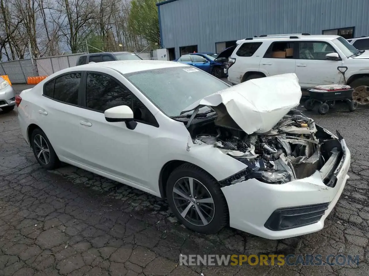4 Photograph of a damaged car 4S3GKAV6XM3603781 SUBARU IMPREZA 2021