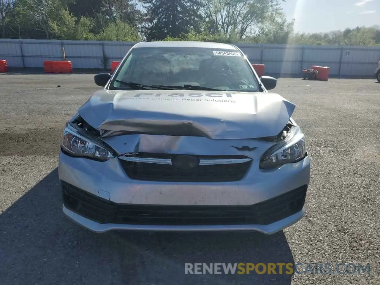 5 Photograph of a damaged car 4S3GTAB63M3709250 SUBARU IMPREZA 2021