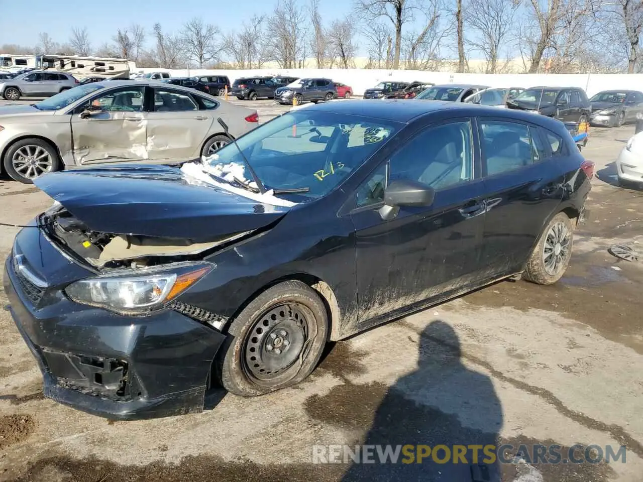1 Photograph of a damaged car 4S3GTAB64M3711931 SUBARU IMPREZA 2021