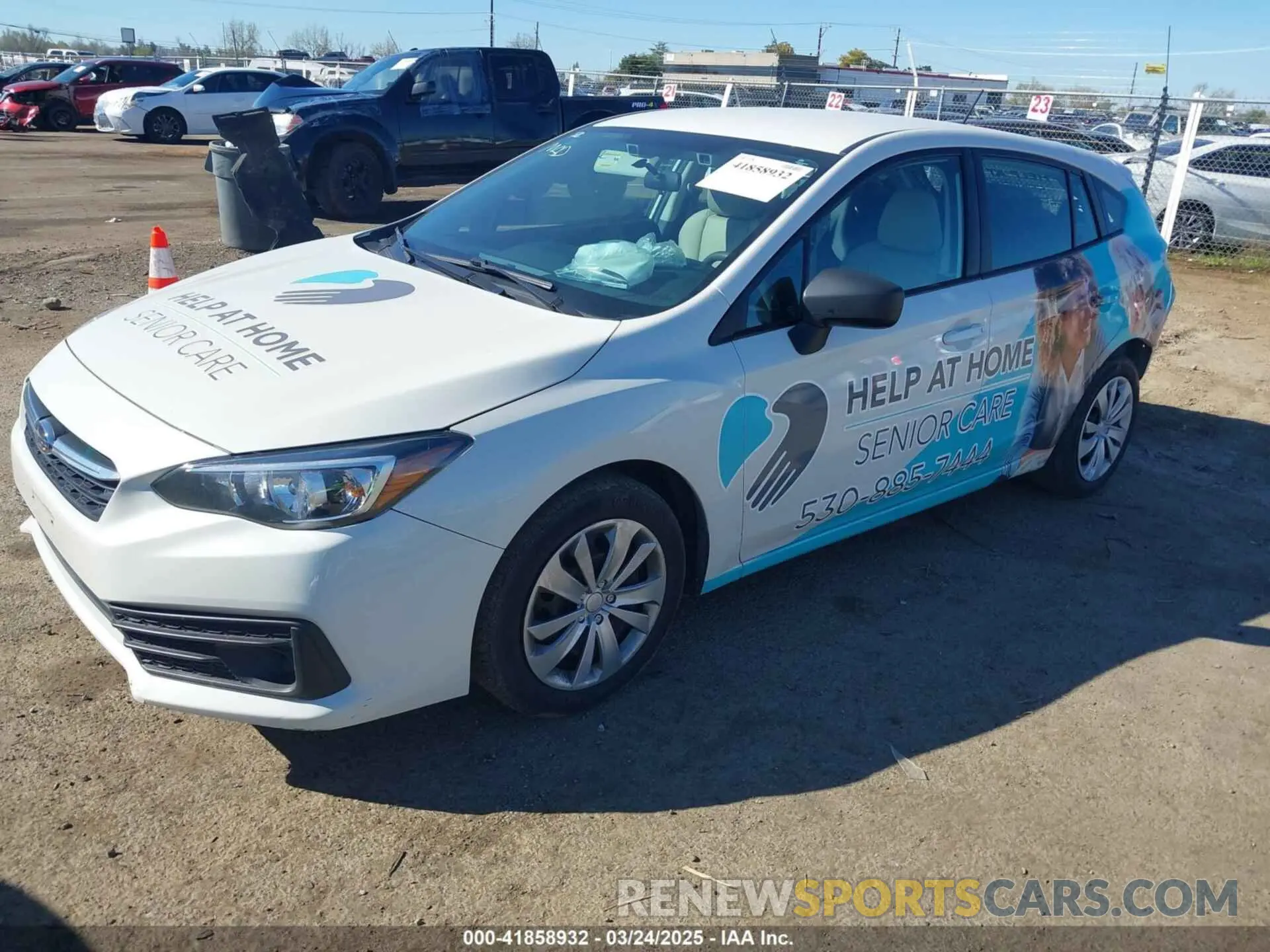 2 Фотография поврежденного автомобиля 4S3GTAB67M3711521 SUBARU IMPREZA 2021