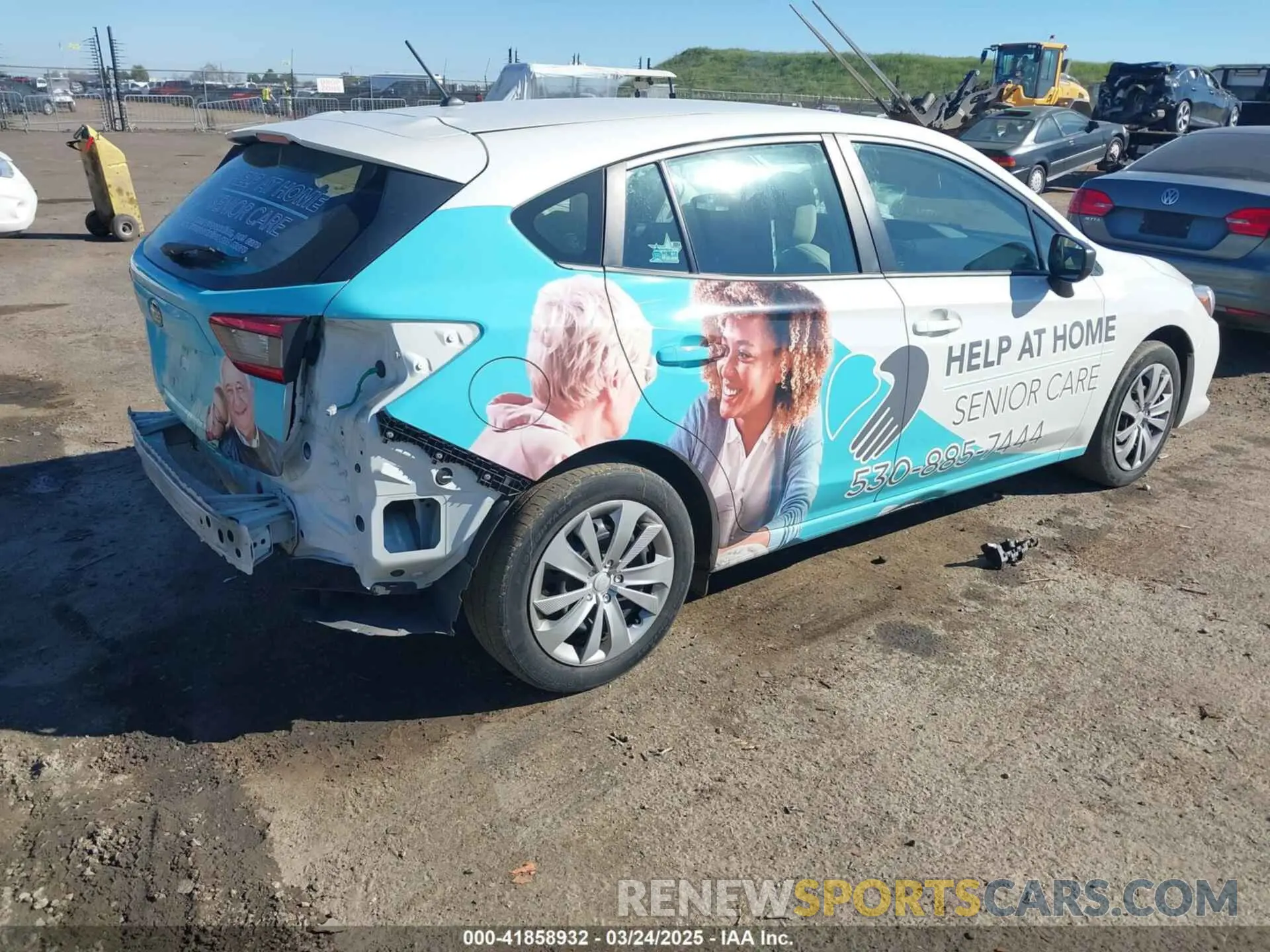 4 Фотография поврежденного автомобиля 4S3GTAB67M3711521 SUBARU IMPREZA 2021