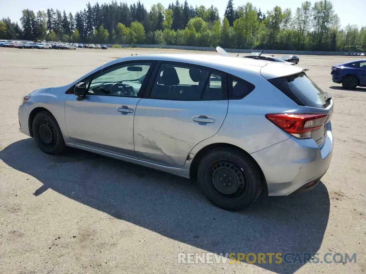 2 Photograph of a damaged car 4S3GTAB69M3705705 SUBARU IMPREZA 2021