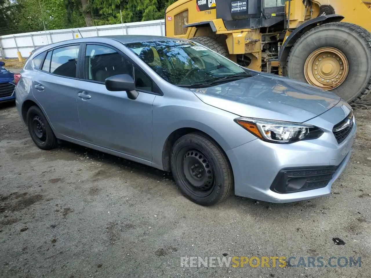 4 Photograph of a damaged car 4S3GTAB69M3705705 SUBARU IMPREZA 2021