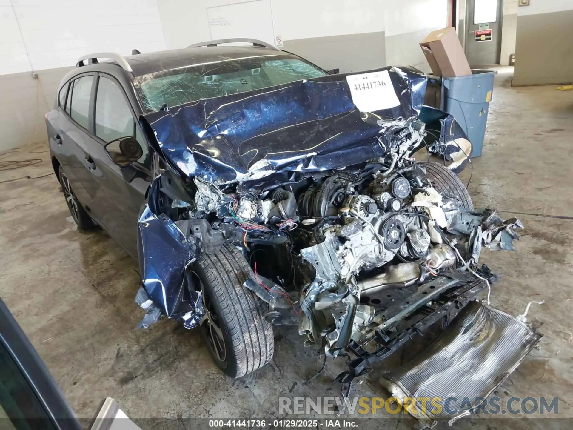 1 Фотография поврежденного автомобиля 4S3GTAD64M3710324 SUBARU IMPREZA 2021