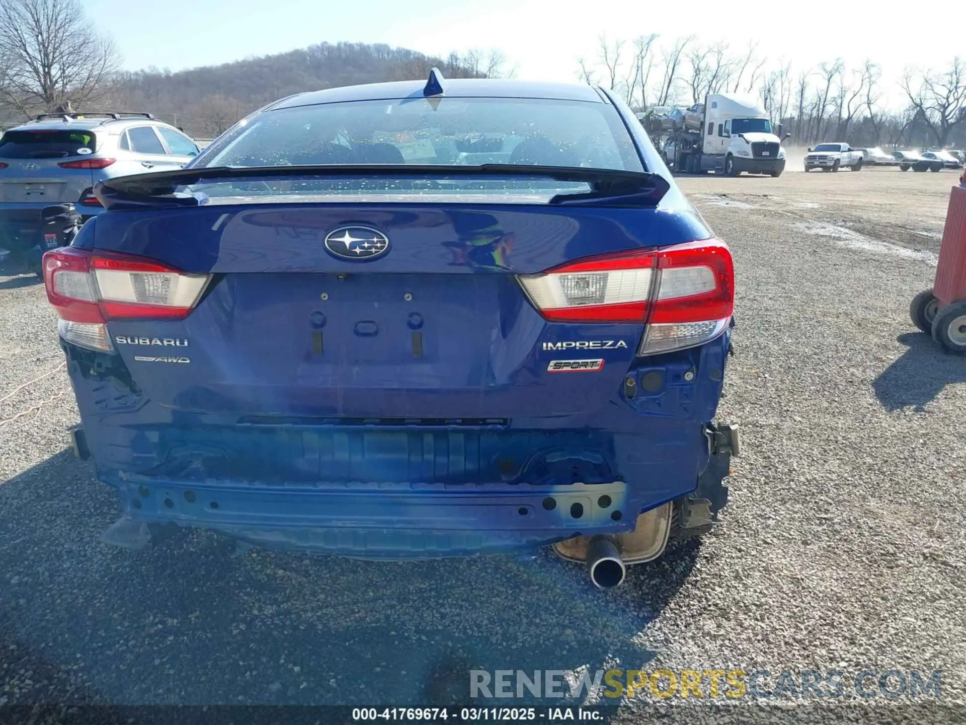 19 Фотография поврежденного автомобиля 4S3GKAL67N3606173 SUBARU IMPREZA 2022