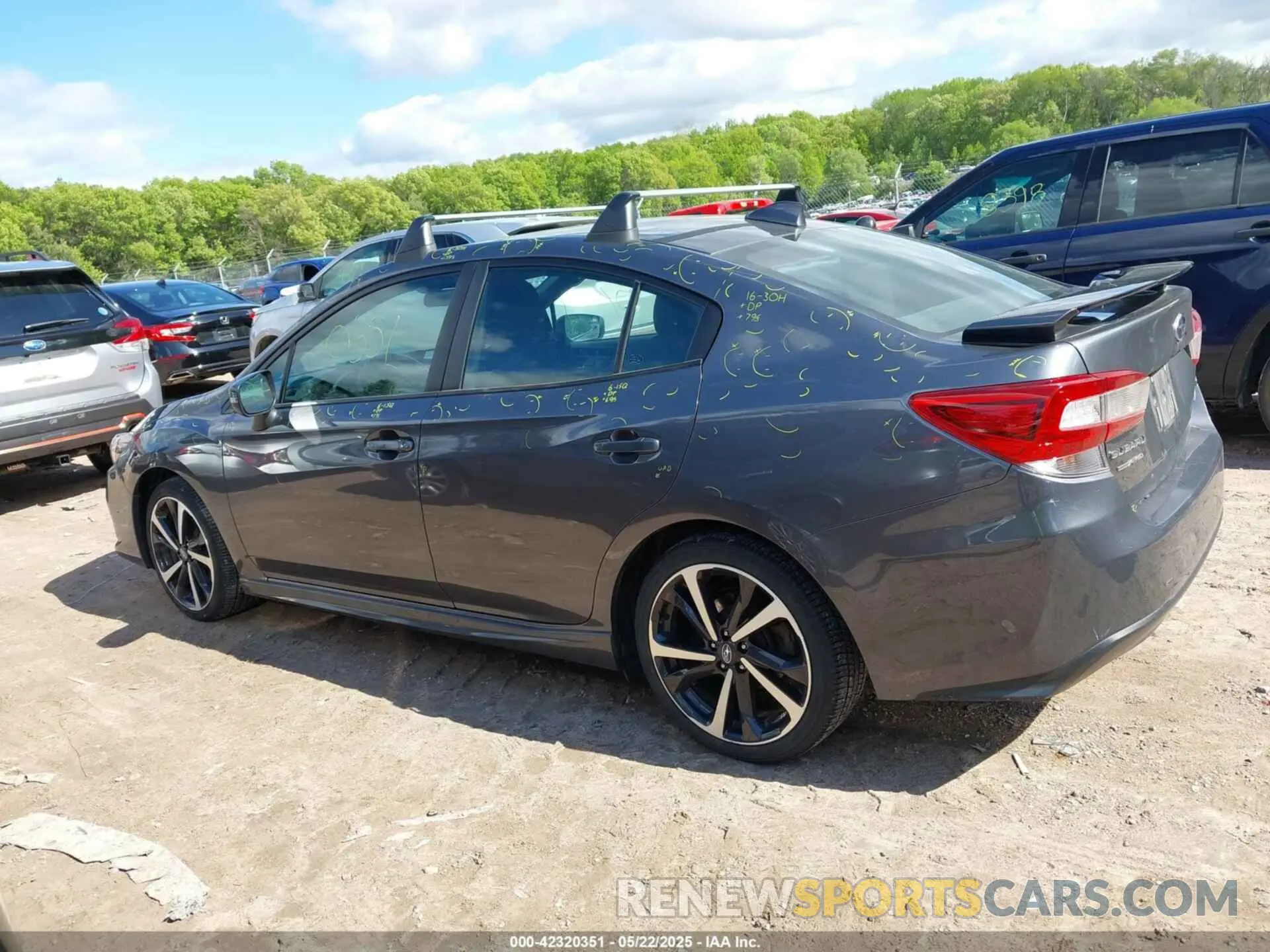 14 Фотография поврежденного автомобиля 4S3GKAM60N3602996 SUBARU IMPREZA 2022