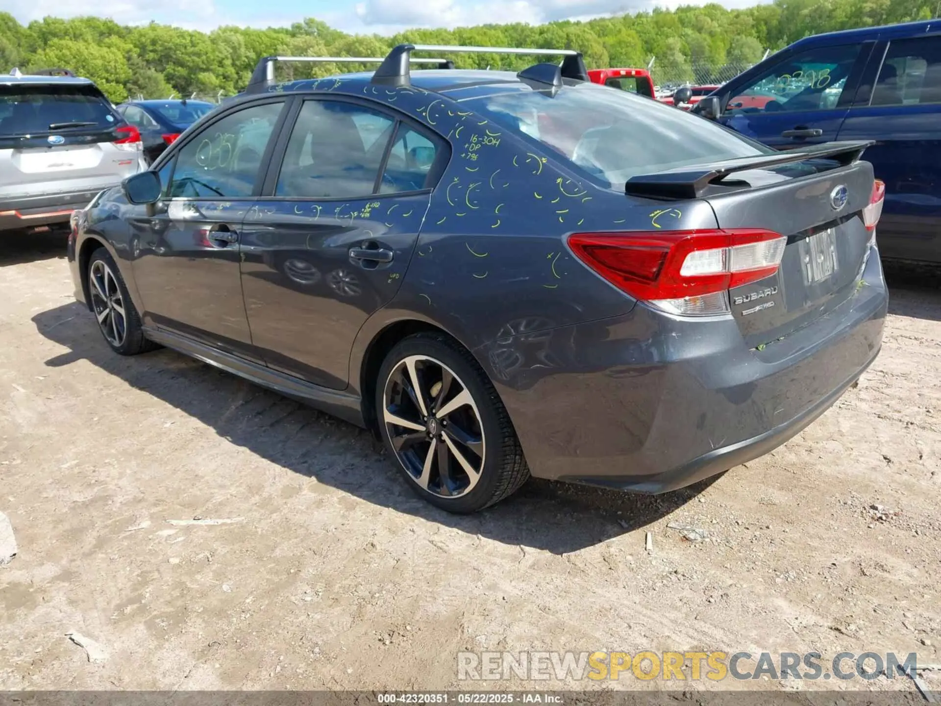 3 Фотография поврежденного автомобиля 4S3GKAM60N3602996 SUBARU IMPREZA 2022