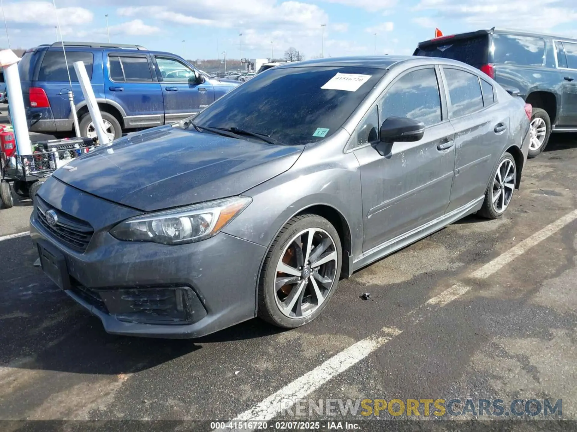 2 Фотография поврежденного автомобиля 4S3GKAM66N3607362 SUBARU IMPREZA 2022