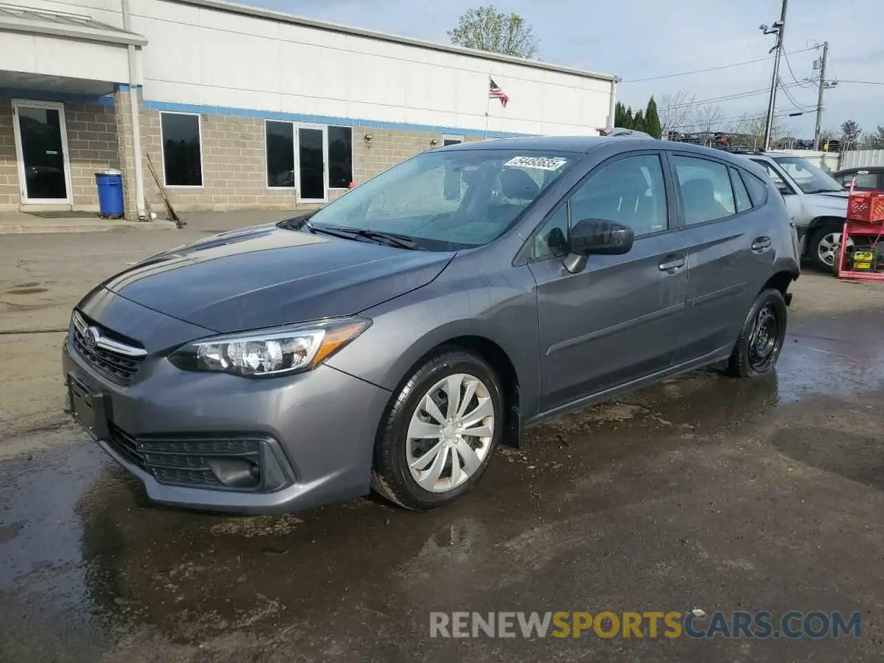 1 Photograph of a damaged car 4S3GTAB62N3715770 SUBARU IMPREZA 2022