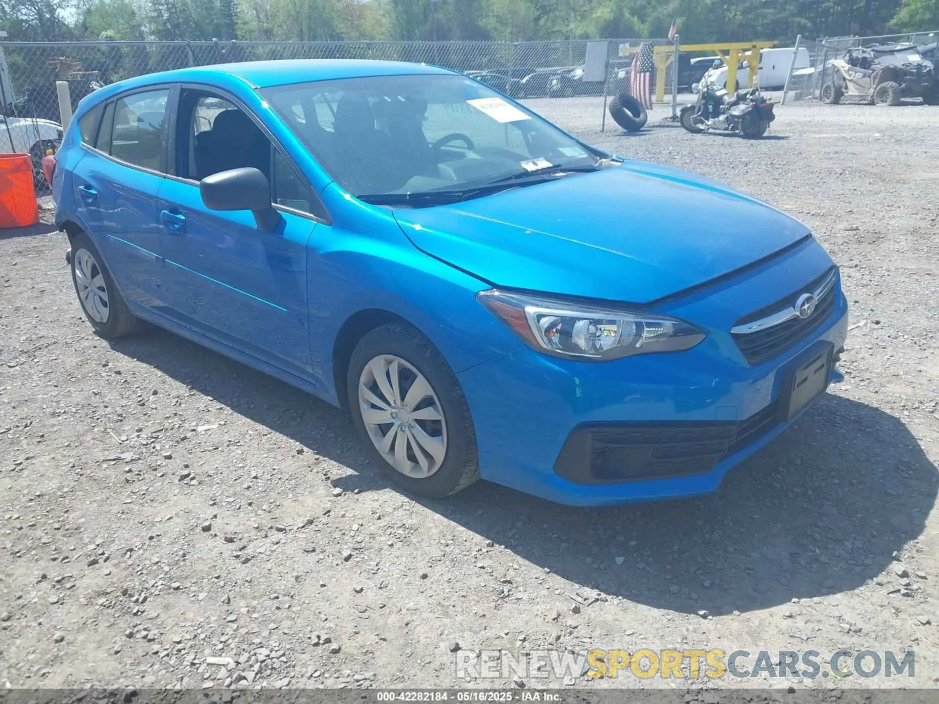 1 Photograph of a damaged car 4S3GTAB63N3726194 SUBARU IMPREZA 2022