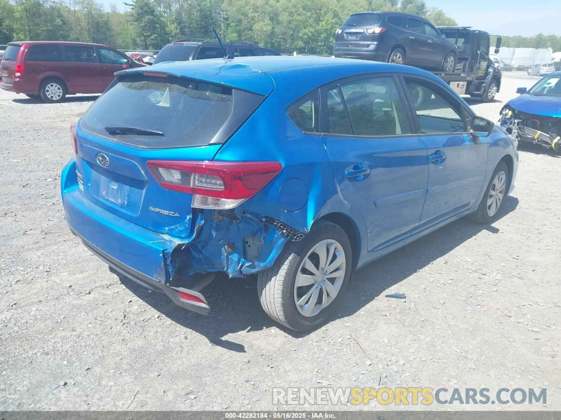 4 Photograph of a damaged car 4S3GTAB63N3726194 SUBARU IMPREZA 2022