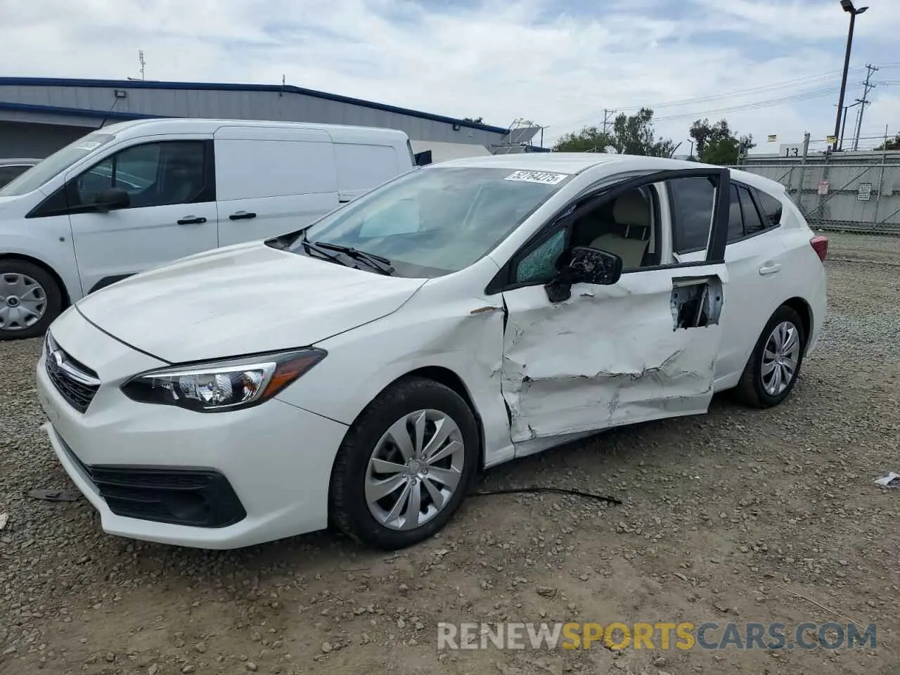 1 Photograph of a damaged car 4S3GTAB66N3724021 SUBARU IMPREZA 2022