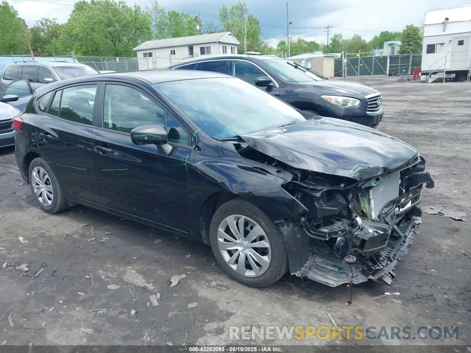 1 Photograph of a damaged car 4S3GTAB6XN3708646 SUBARU IMPREZA 2022