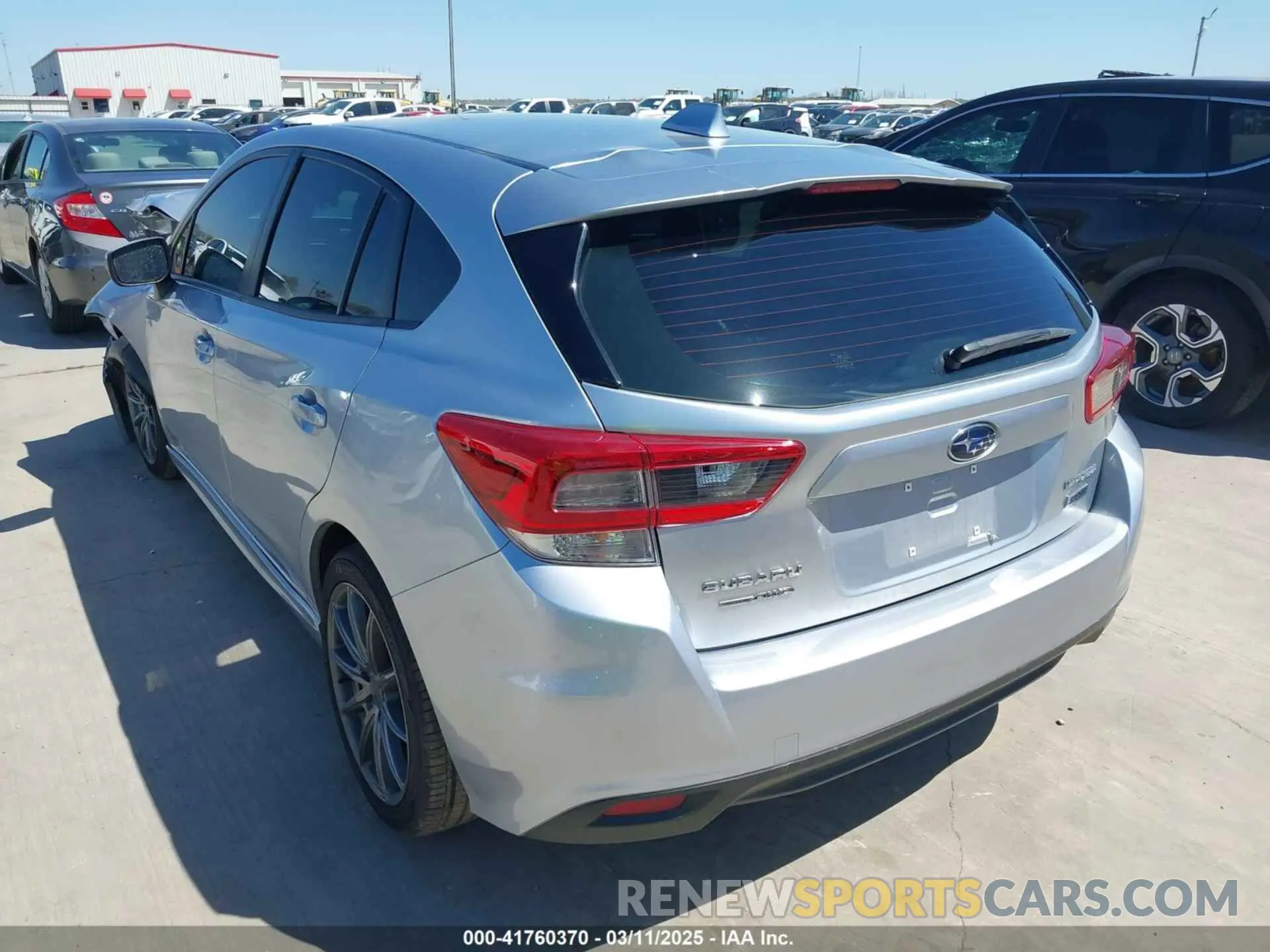3 Фотография поврежденного автомобиля 4S3GTAM6XN3726187 SUBARU IMPREZA 2022