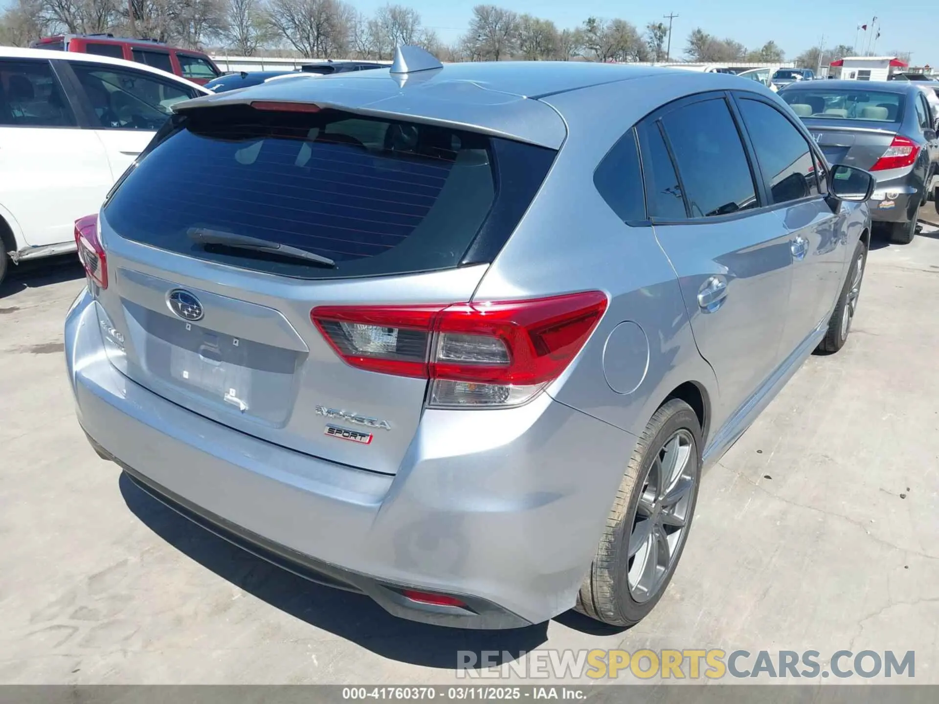 4 Фотография поврежденного автомобиля 4S3GTAM6XN3726187 SUBARU IMPREZA 2022