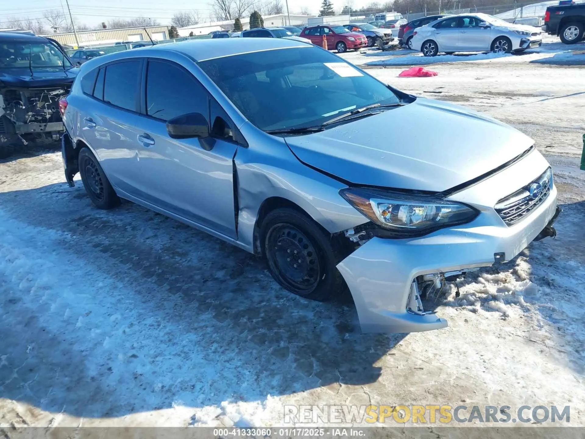 1 Photograph of a damaged car 4S3GTAA6XP1720490 SUBARU IMPREZA 2023