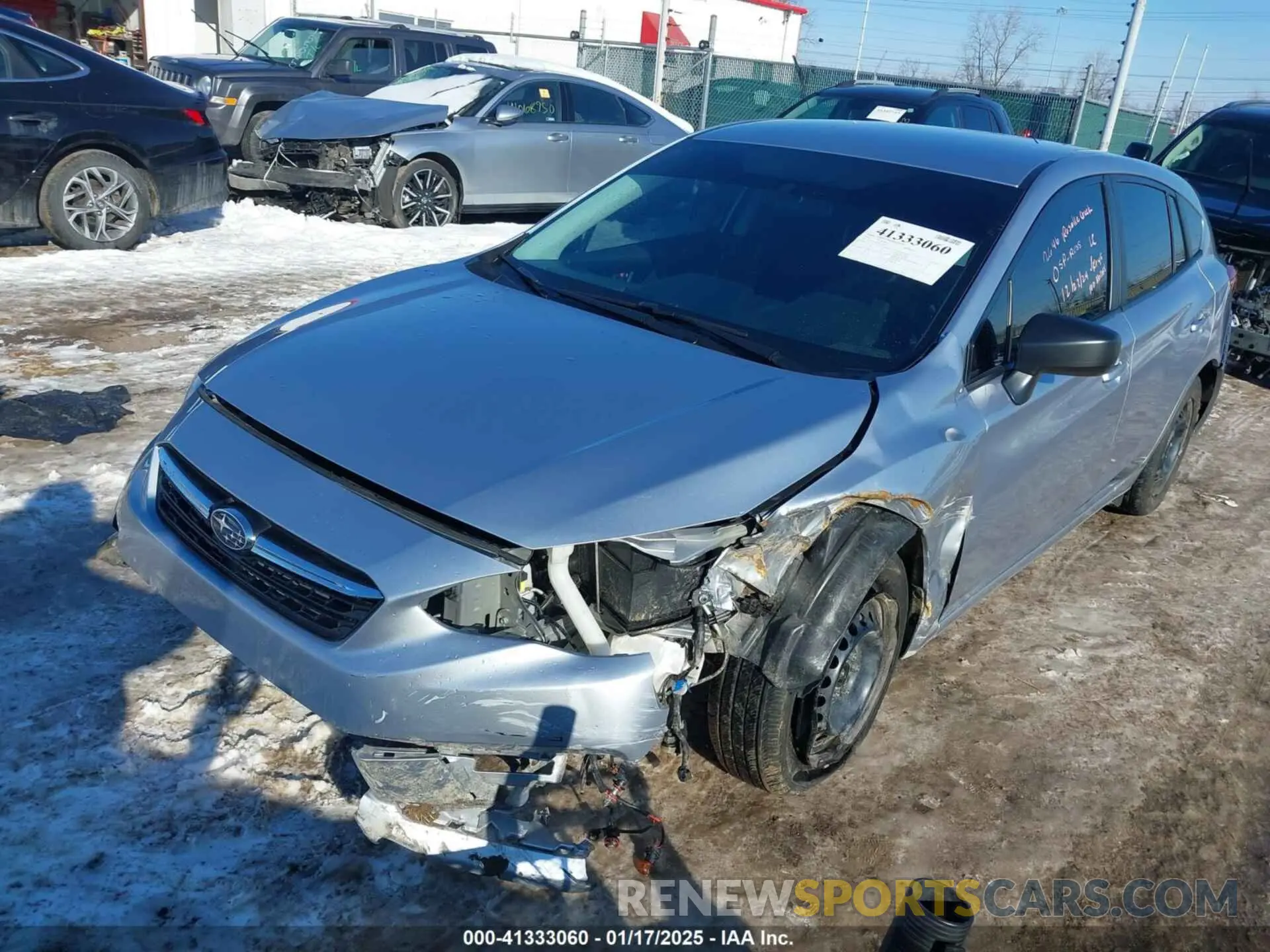 2 Photograph of a damaged car 4S3GTAA6XP1720490 SUBARU IMPREZA 2023