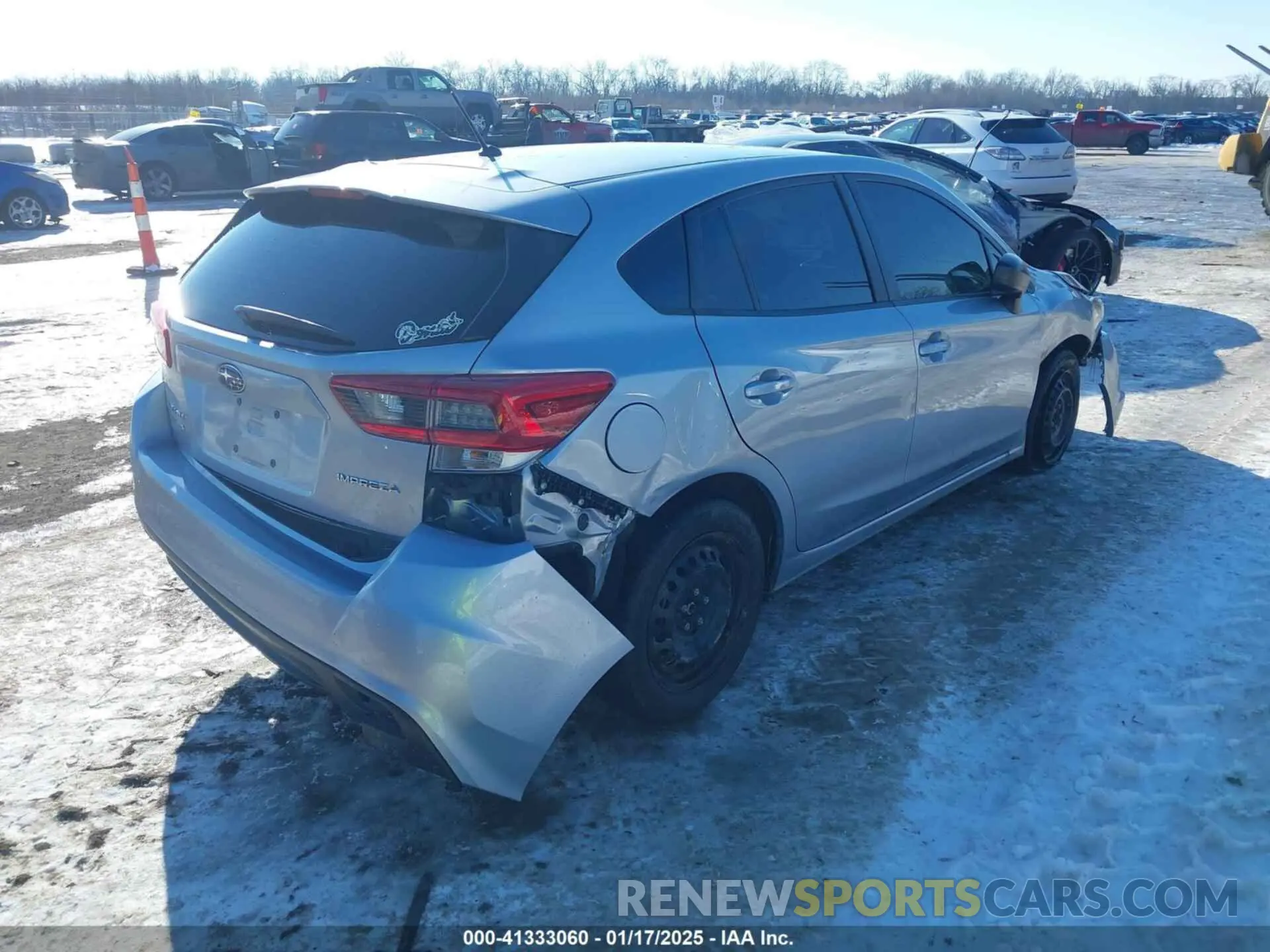 4 Photograph of a damaged car 4S3GTAA6XP1720490 SUBARU IMPREZA 2023