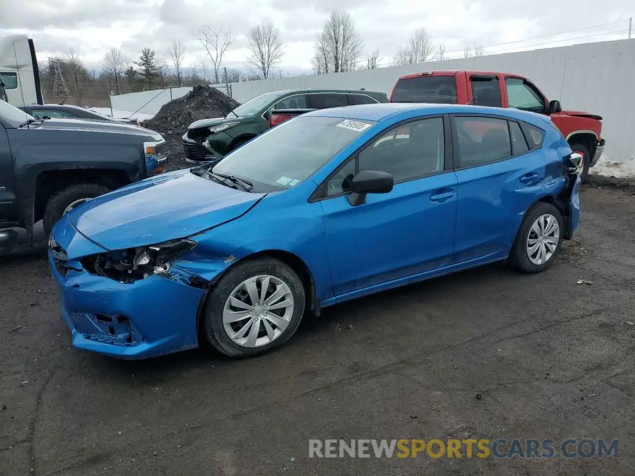 1 Photograph of a damaged car 4S3GTAB60P3720467 SUBARU IMPREZA 2023