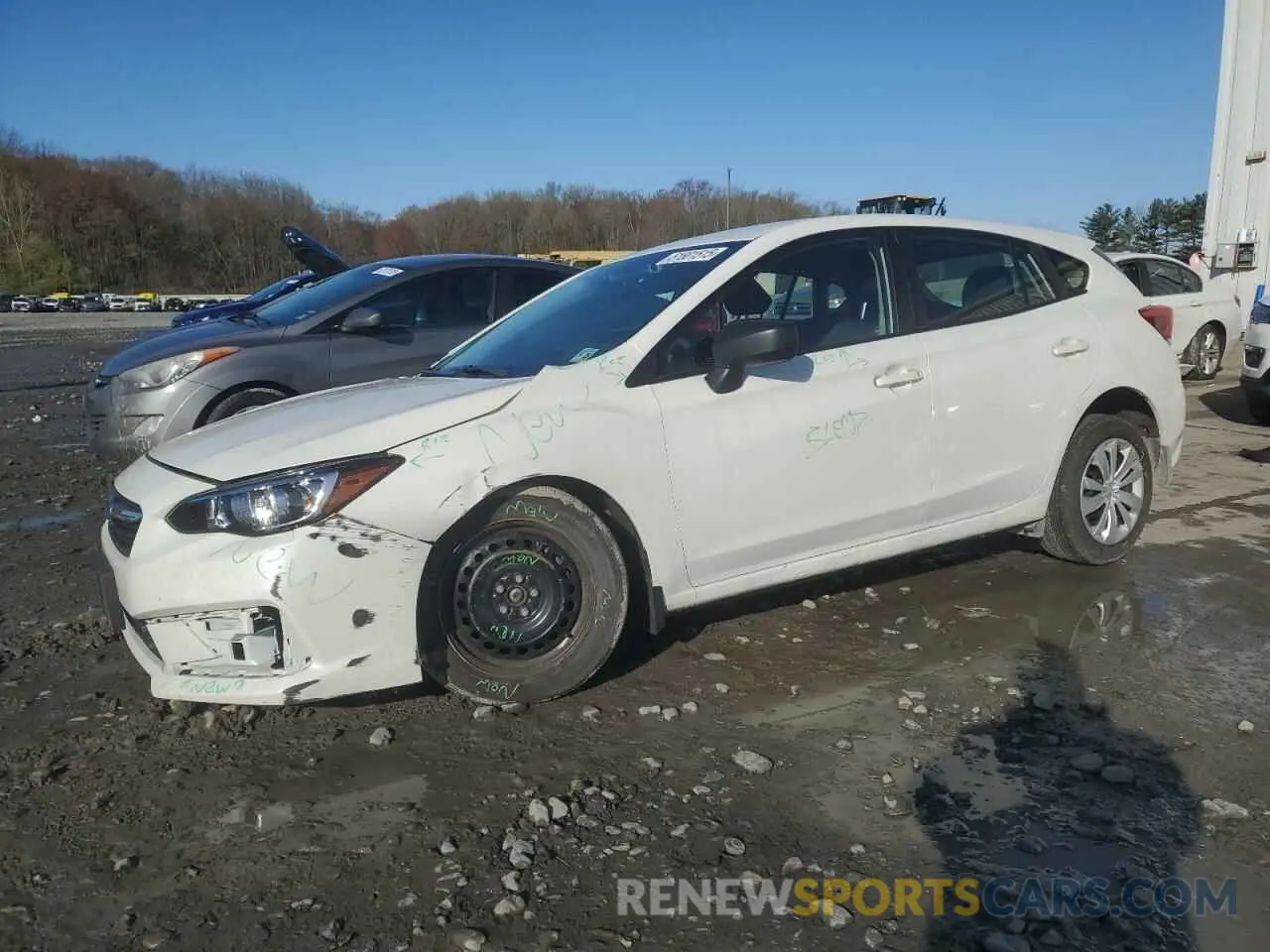 1 Photograph of a damaged car 4S3GTAB62P3719112 SUBARU IMPREZA 2023