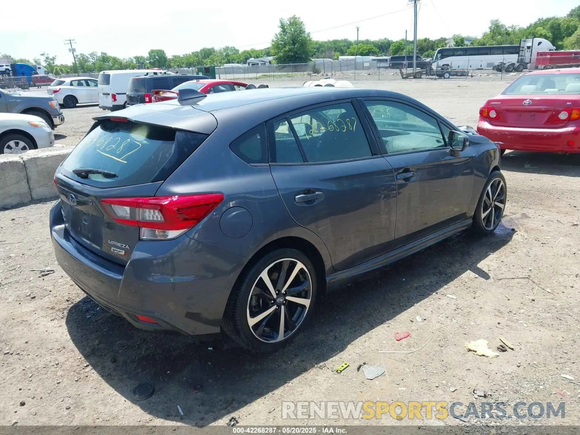 4 Photograph of a damaged car 4S3GTAM60P3719834 SUBARU IMPREZA 2023