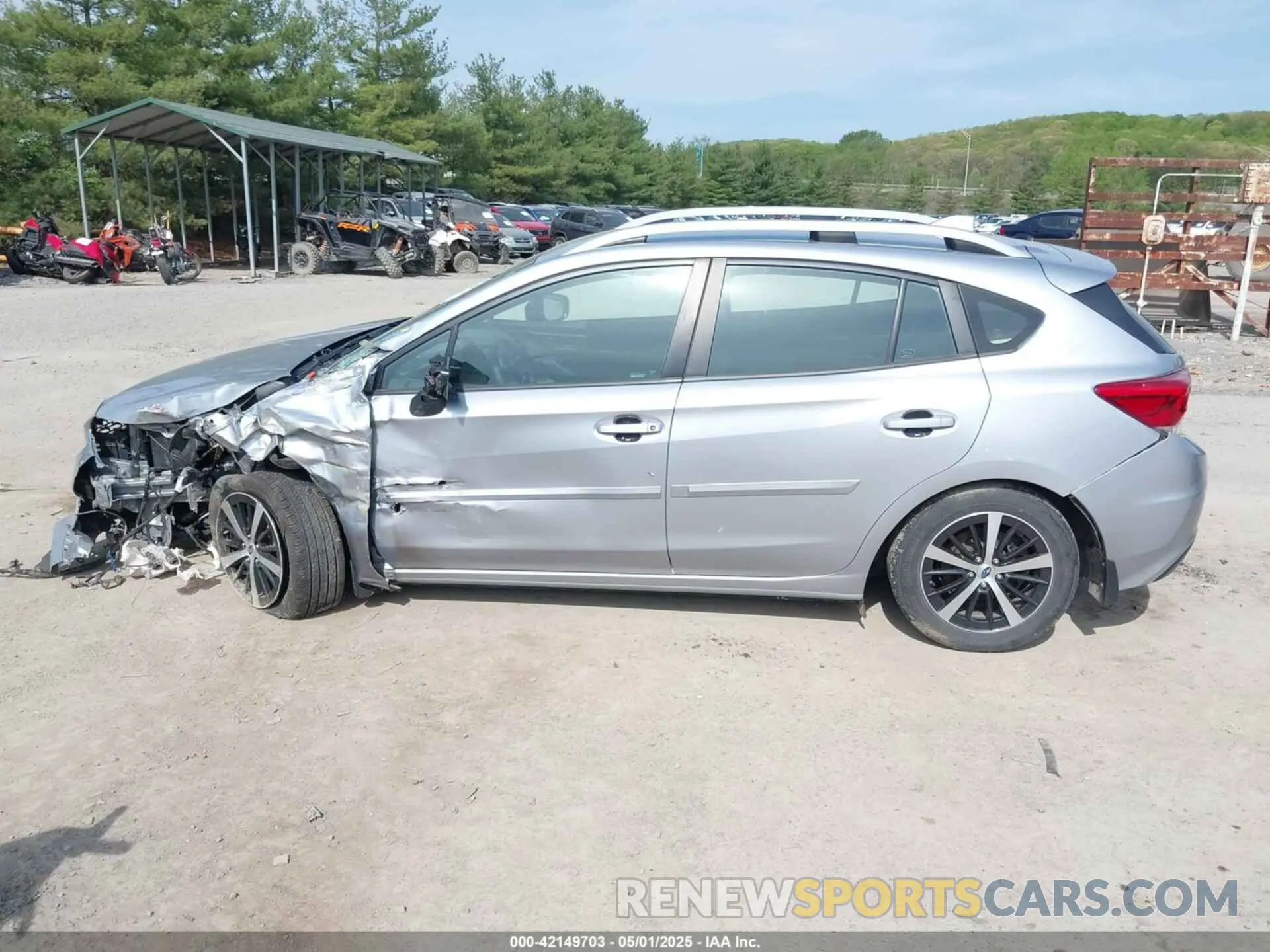 14 Photograph of a damaged car 4S3GTAV66P3704916 SUBARU IMPREZA 2023