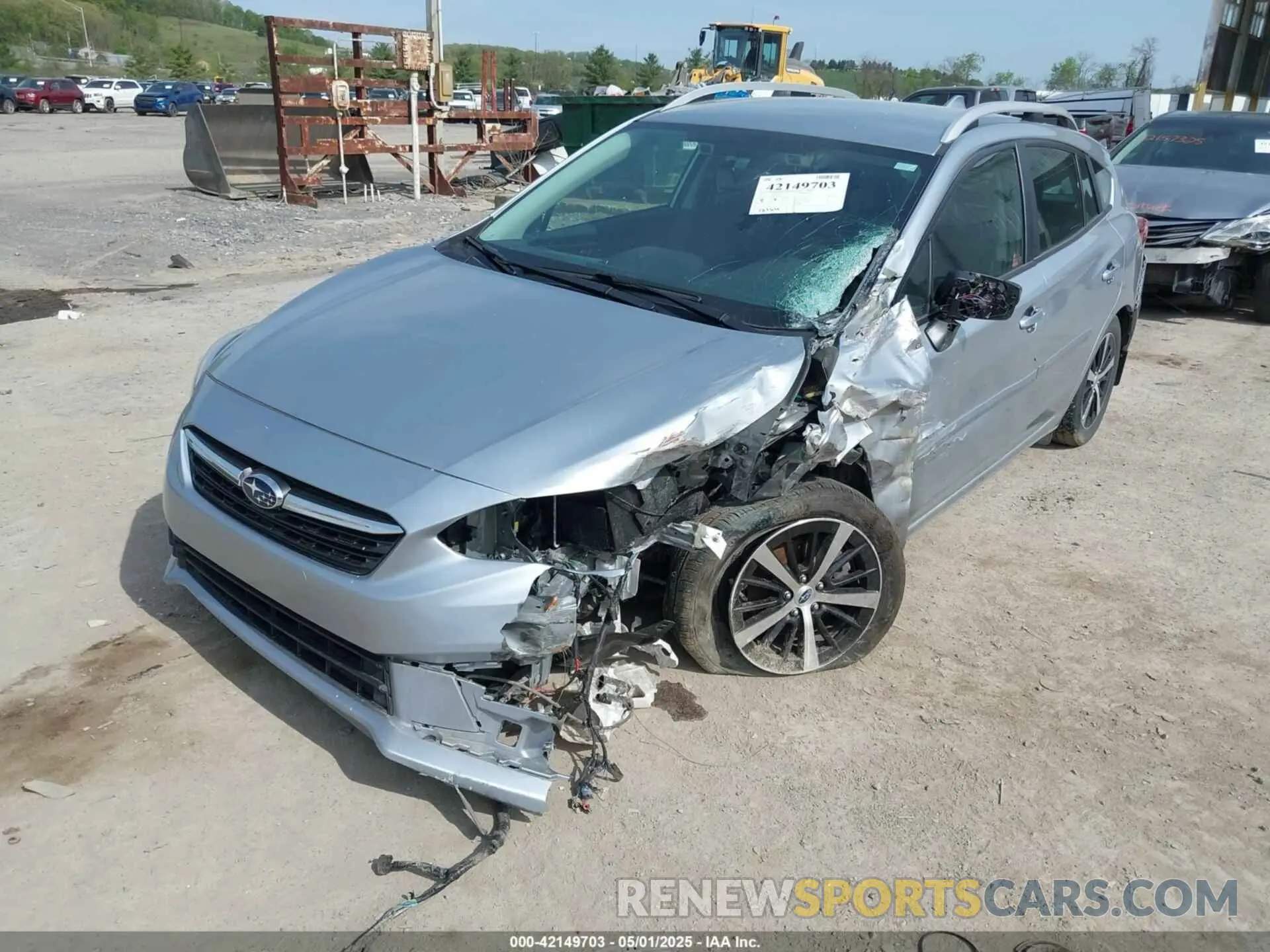 6 Photograph of a damaged car 4S3GTAV66P3704916 SUBARU IMPREZA 2023