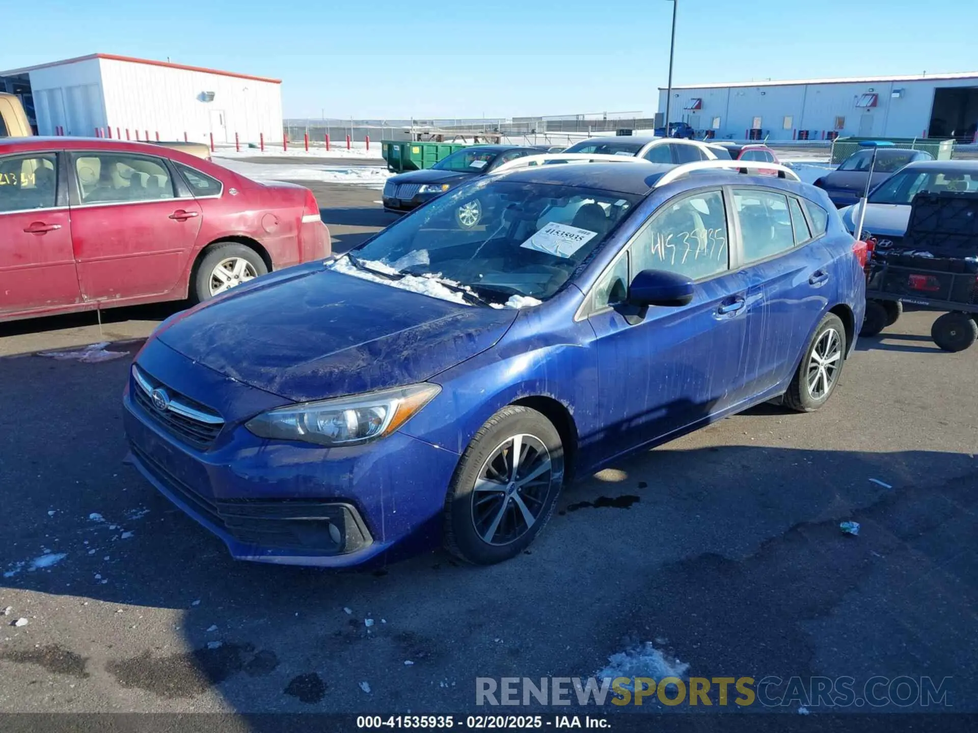 2 Photograph of a damaged car 4S3GTAV68P3703721 SUBARU IMPREZA 2023
