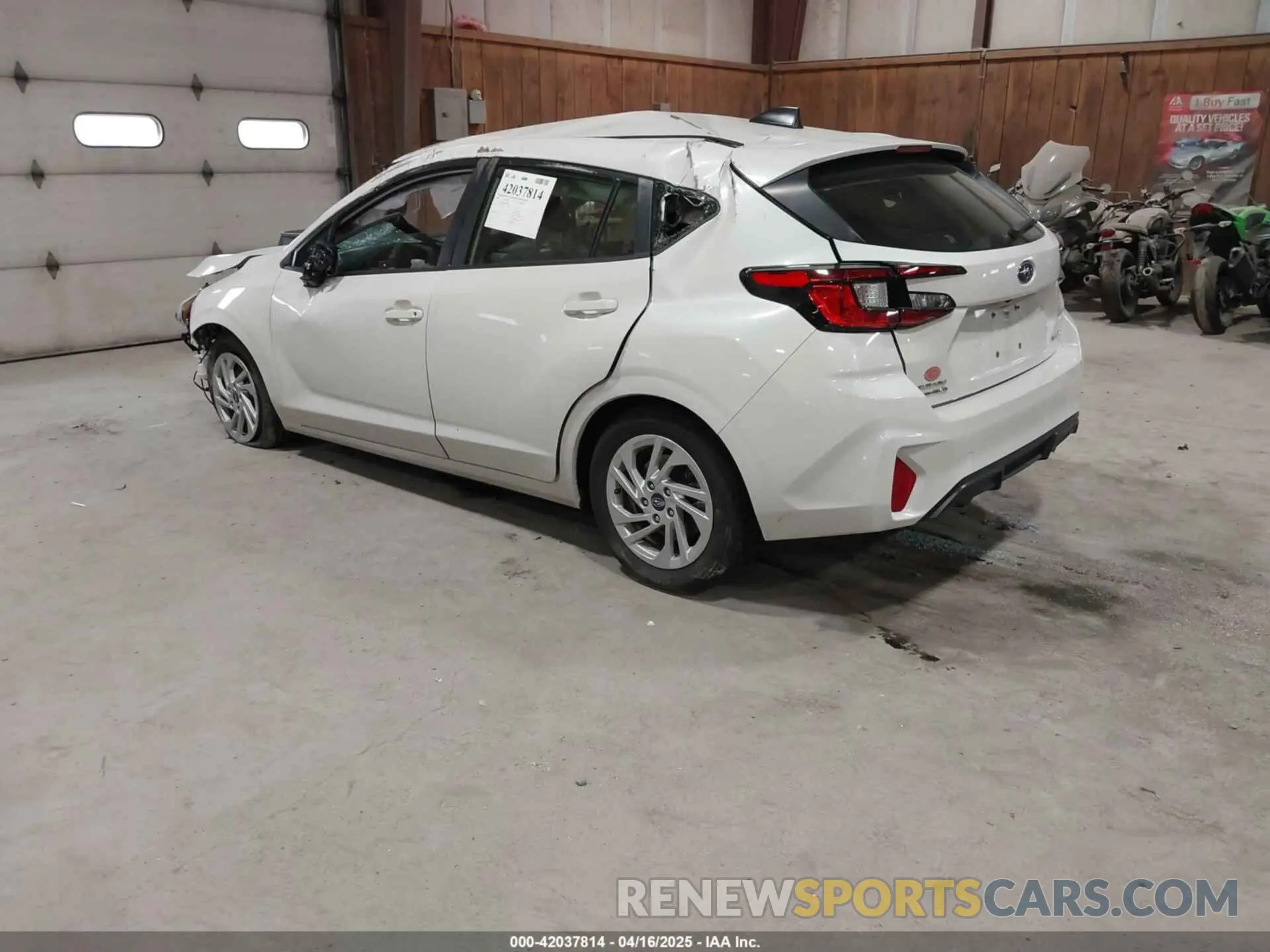 3 Photograph of a damaged car JF1GUABC1R8302840 SUBARU IMPREZA 2024