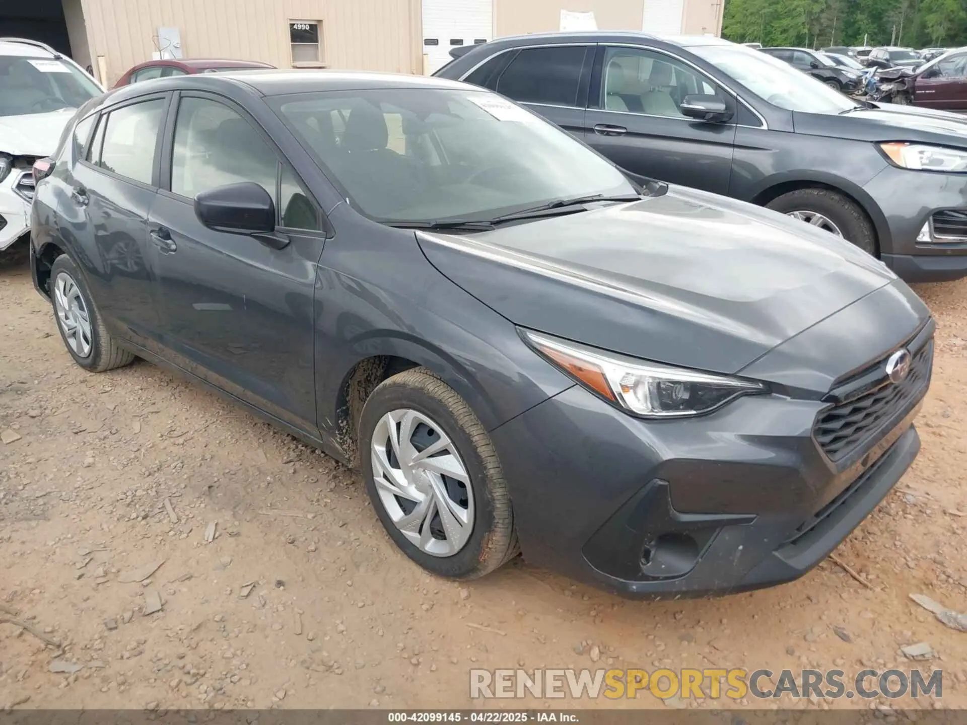 1 Photograph of a damaged car JF1GUABC2R8888237 SUBARU IMPREZA 2024