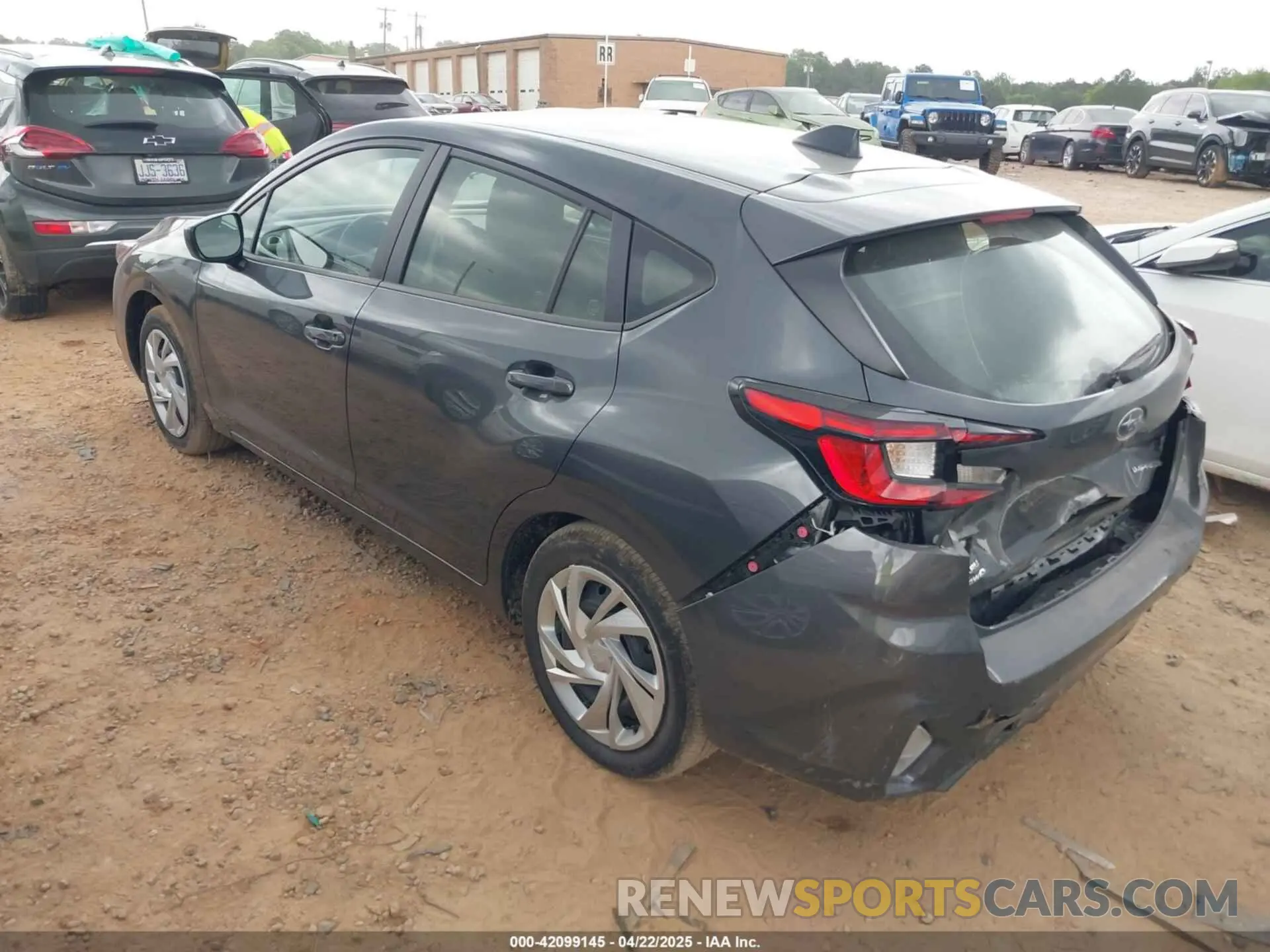 3 Photograph of a damaged car JF1GUABC2R8888237 SUBARU IMPREZA 2024