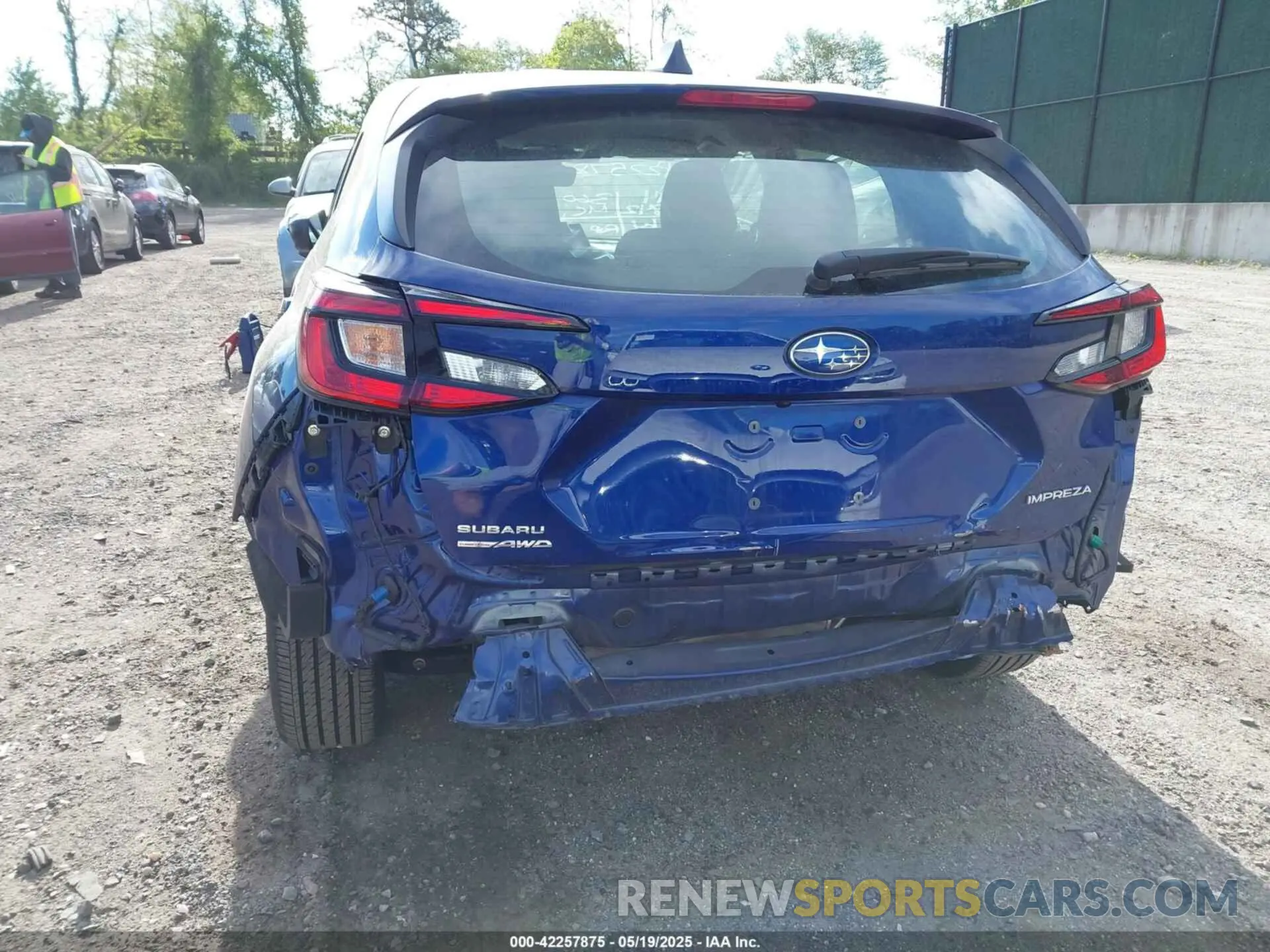 6 Photograph of a damaged car JF1GUABC4R8302590 SUBARU IMPREZA 2024