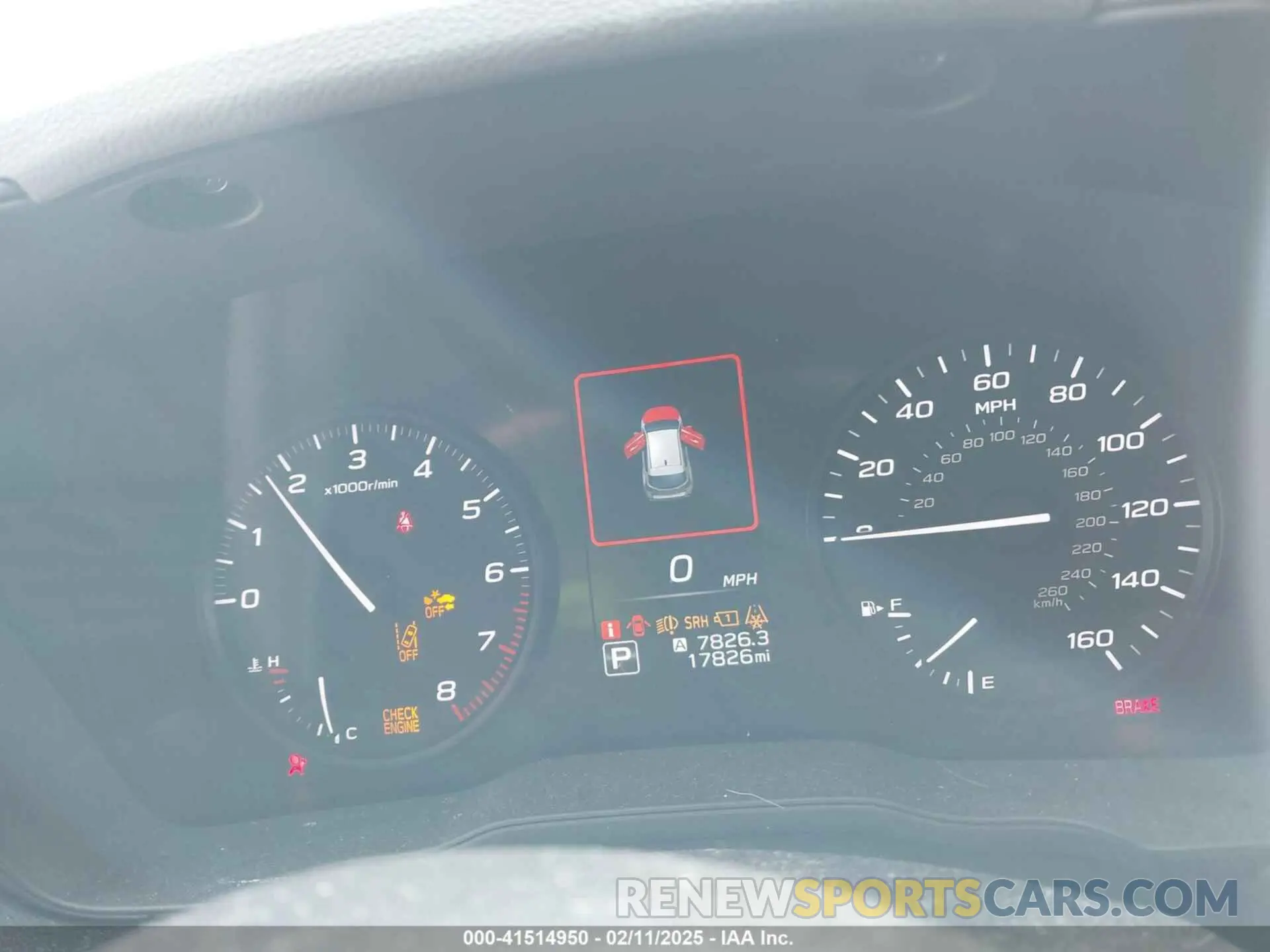7 Фотография поврежденного автомобиля JF1GUABC4R8325612 SUBARU IMPREZA 2024
