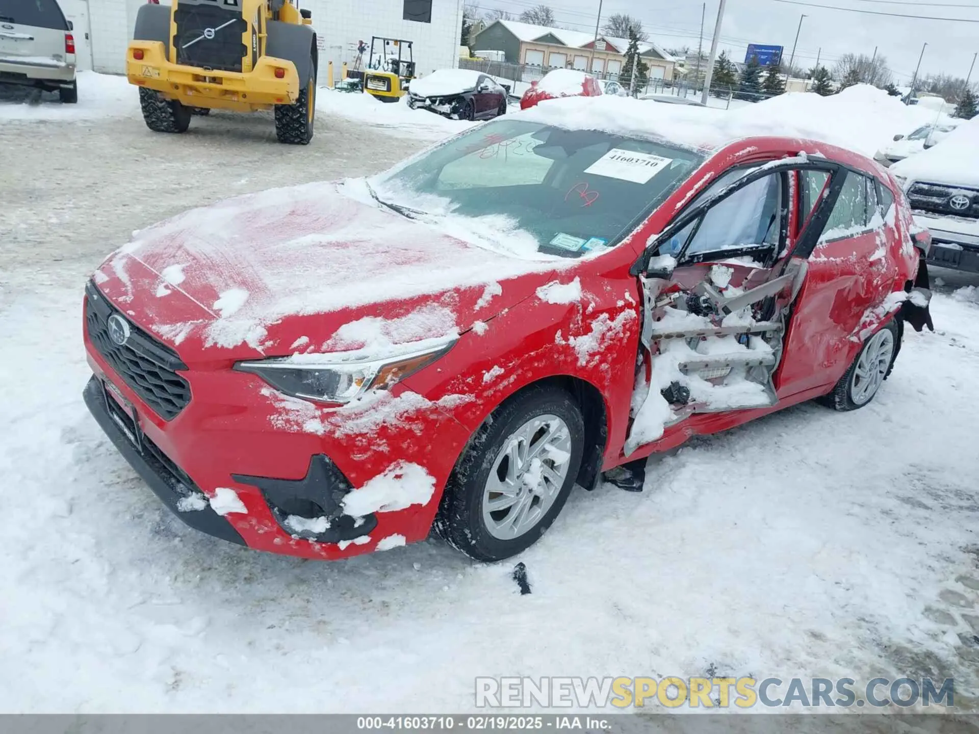 2 Photograph of a damaged car JF1GUABC4R8373479 SUBARU IMPREZA 2024