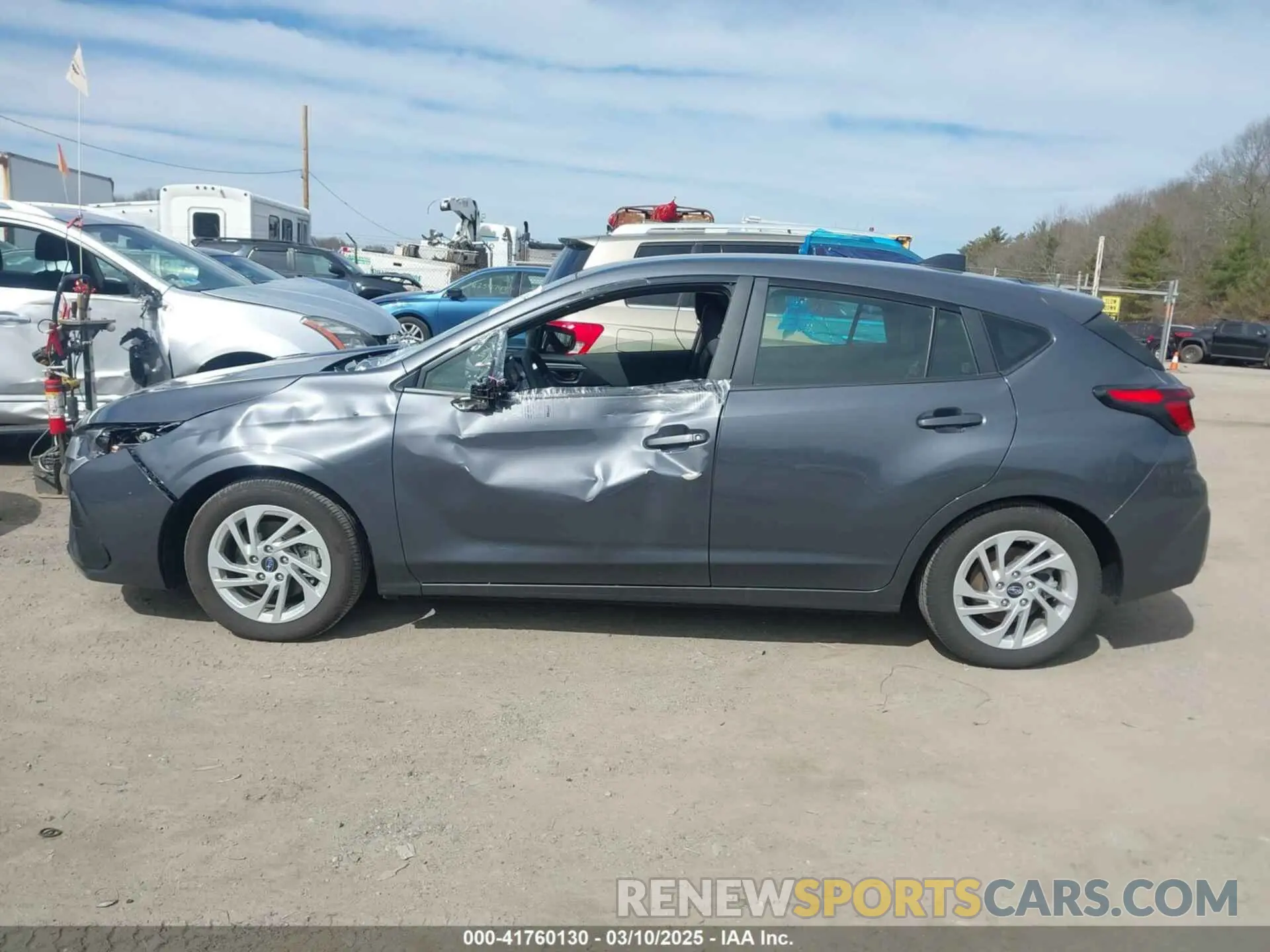 14 Photograph of a damaged car JF1GUABC5R8367397 SUBARU IMPREZA 2024