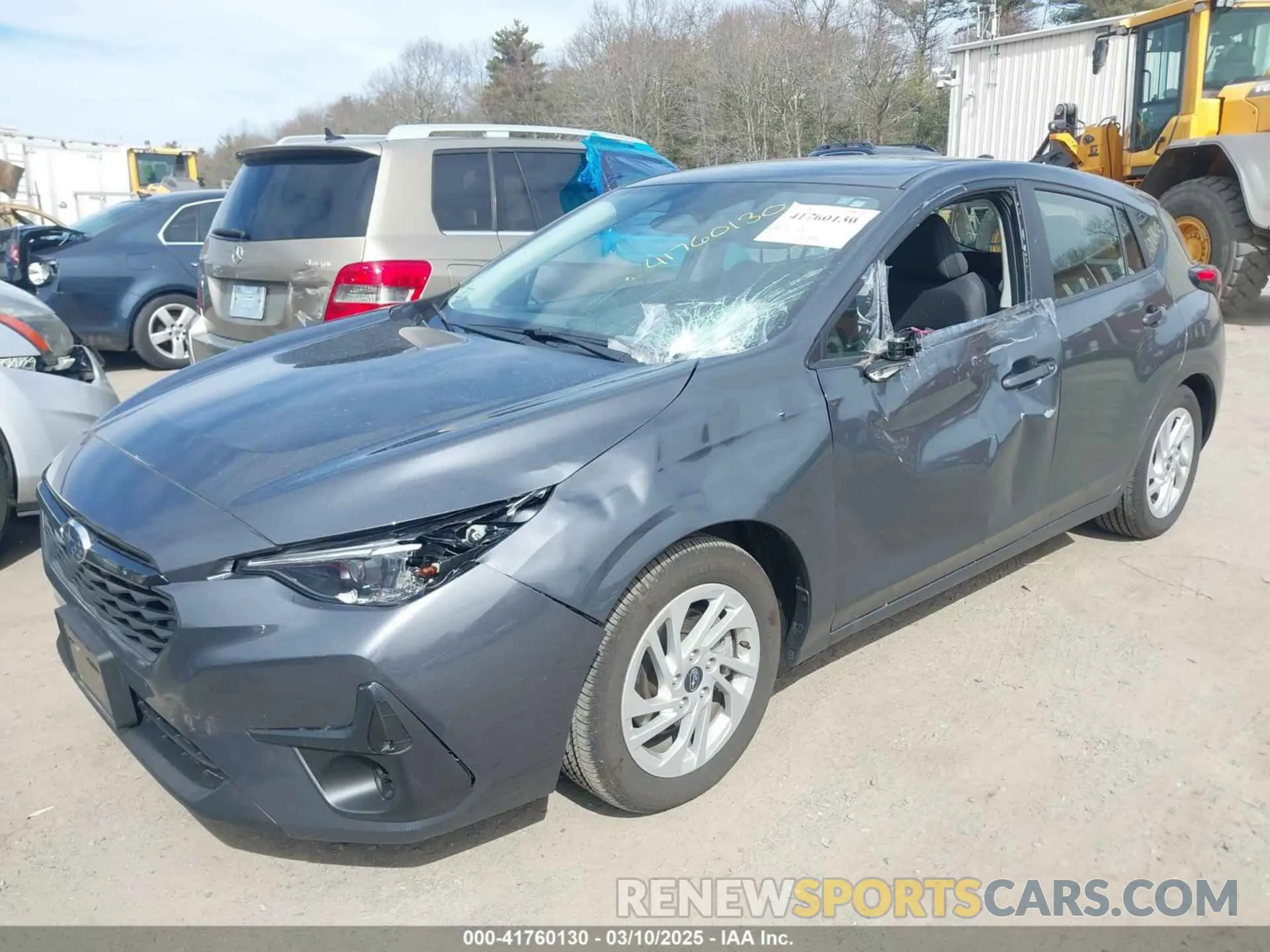2 Photograph of a damaged car JF1GUABC5R8367397 SUBARU IMPREZA 2024