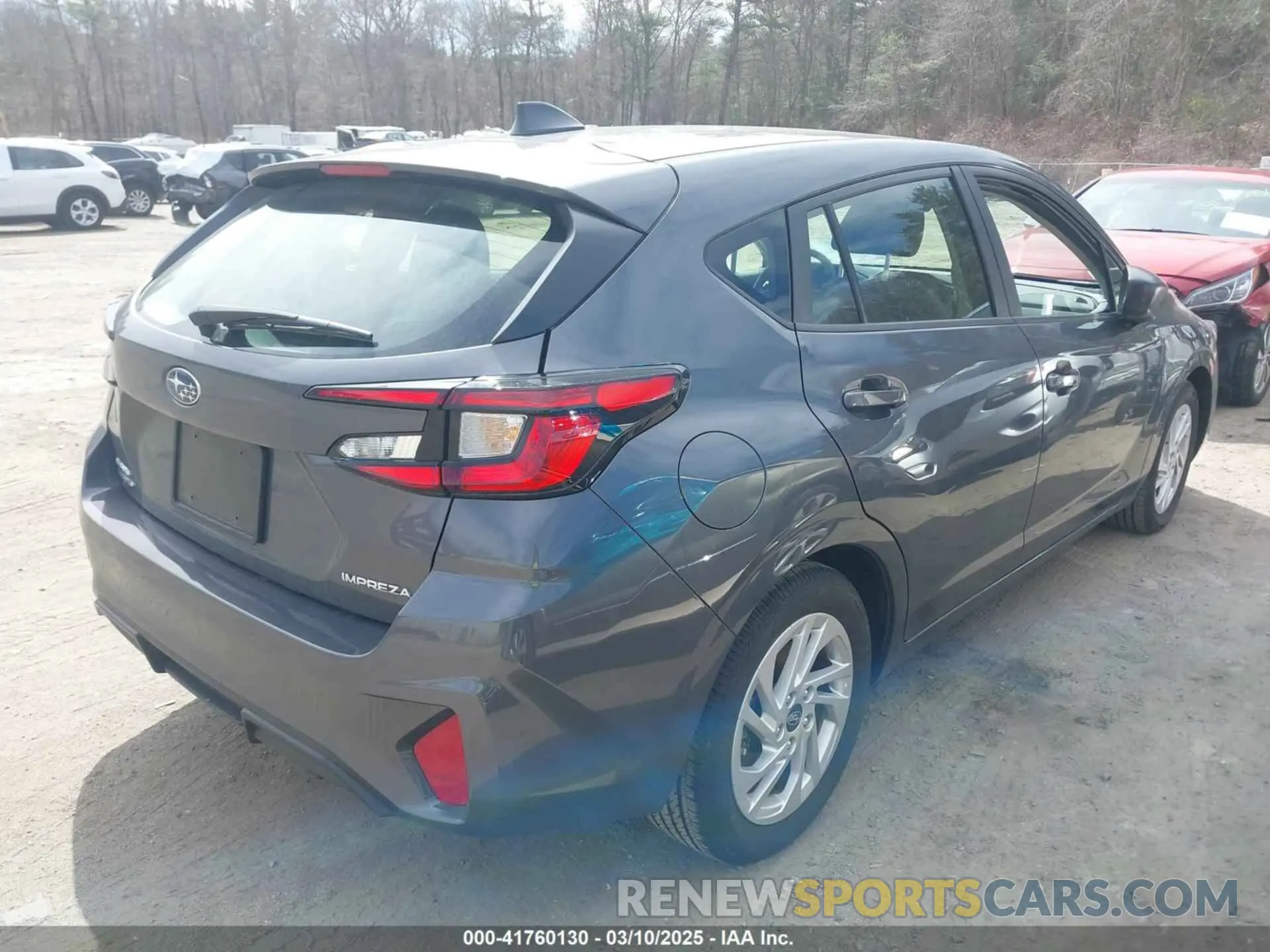 4 Photograph of a damaged car JF1GUABC5R8367397 SUBARU IMPREZA 2024