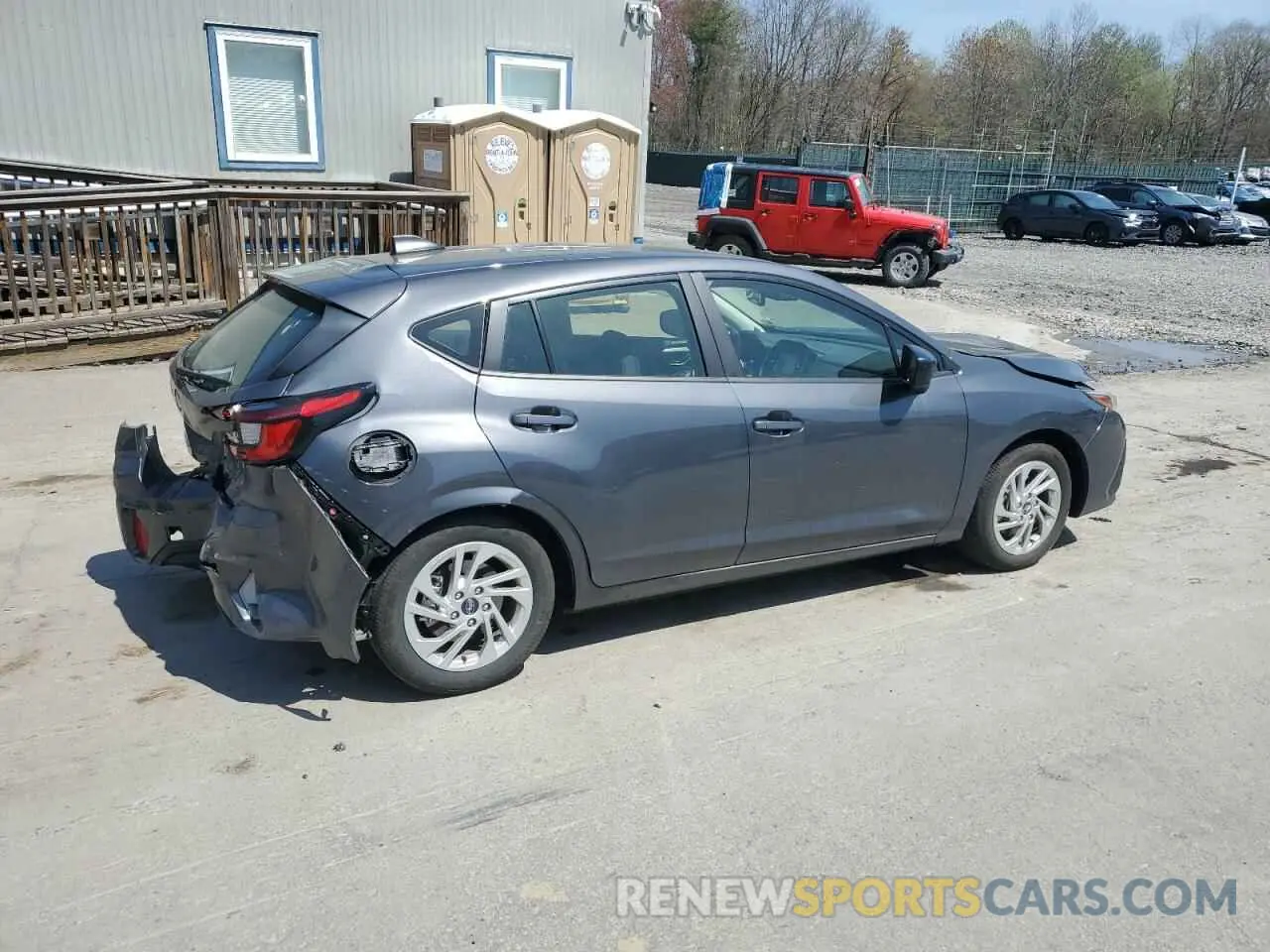 3 Photograph of a damaged car JF1GUABC8R8374344 SUBARU IMPREZA 2024
