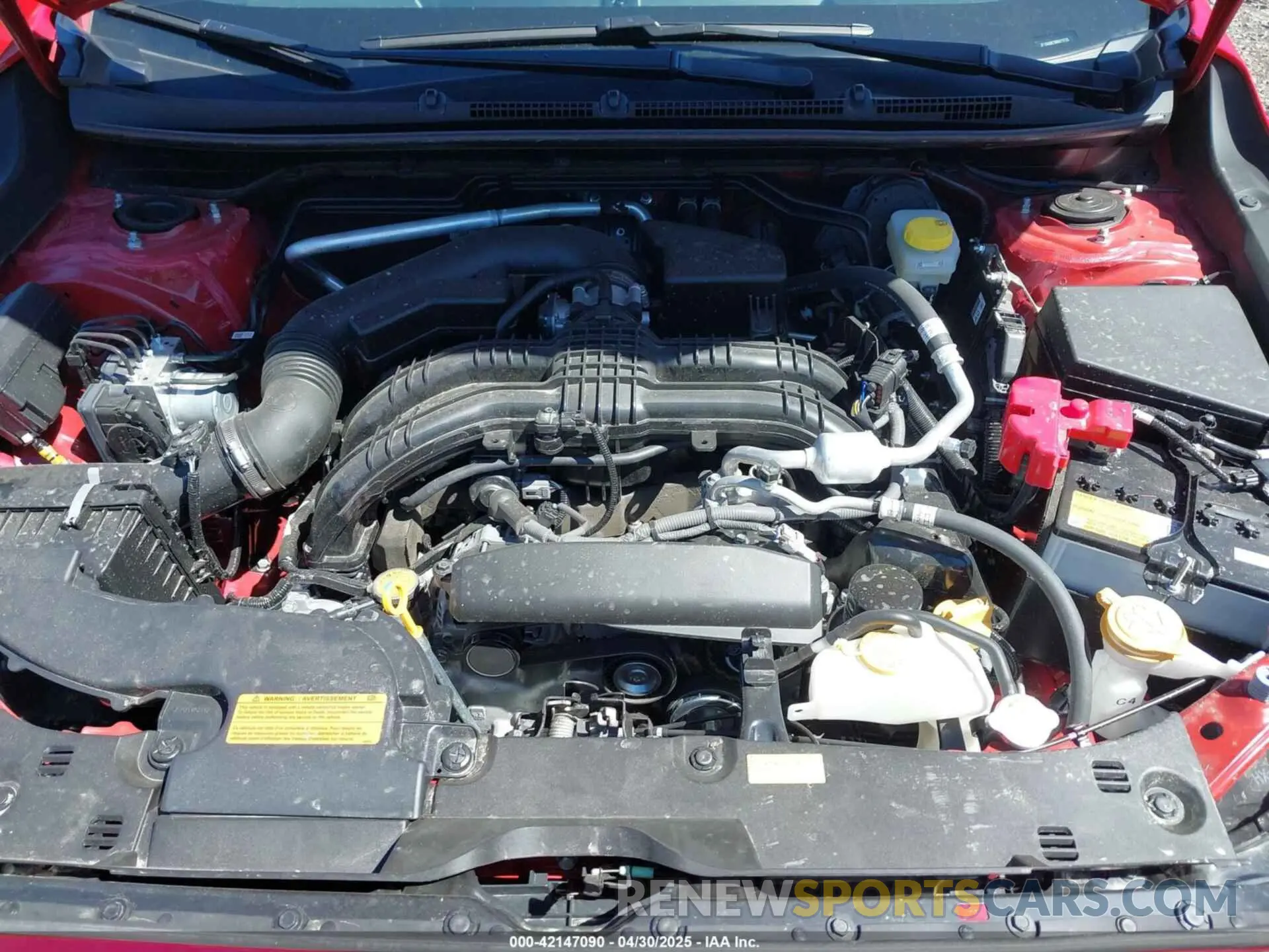 10 Photograph of a damaged car JF1GUABC9R8873735 SUBARU IMPREZA 2024