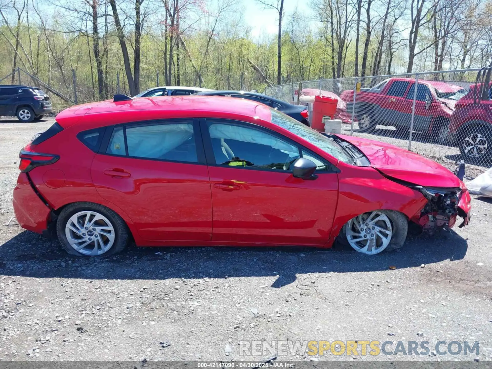 13 Photograph of a damaged car JF1GUABC9R8873735 SUBARU IMPREZA 2024