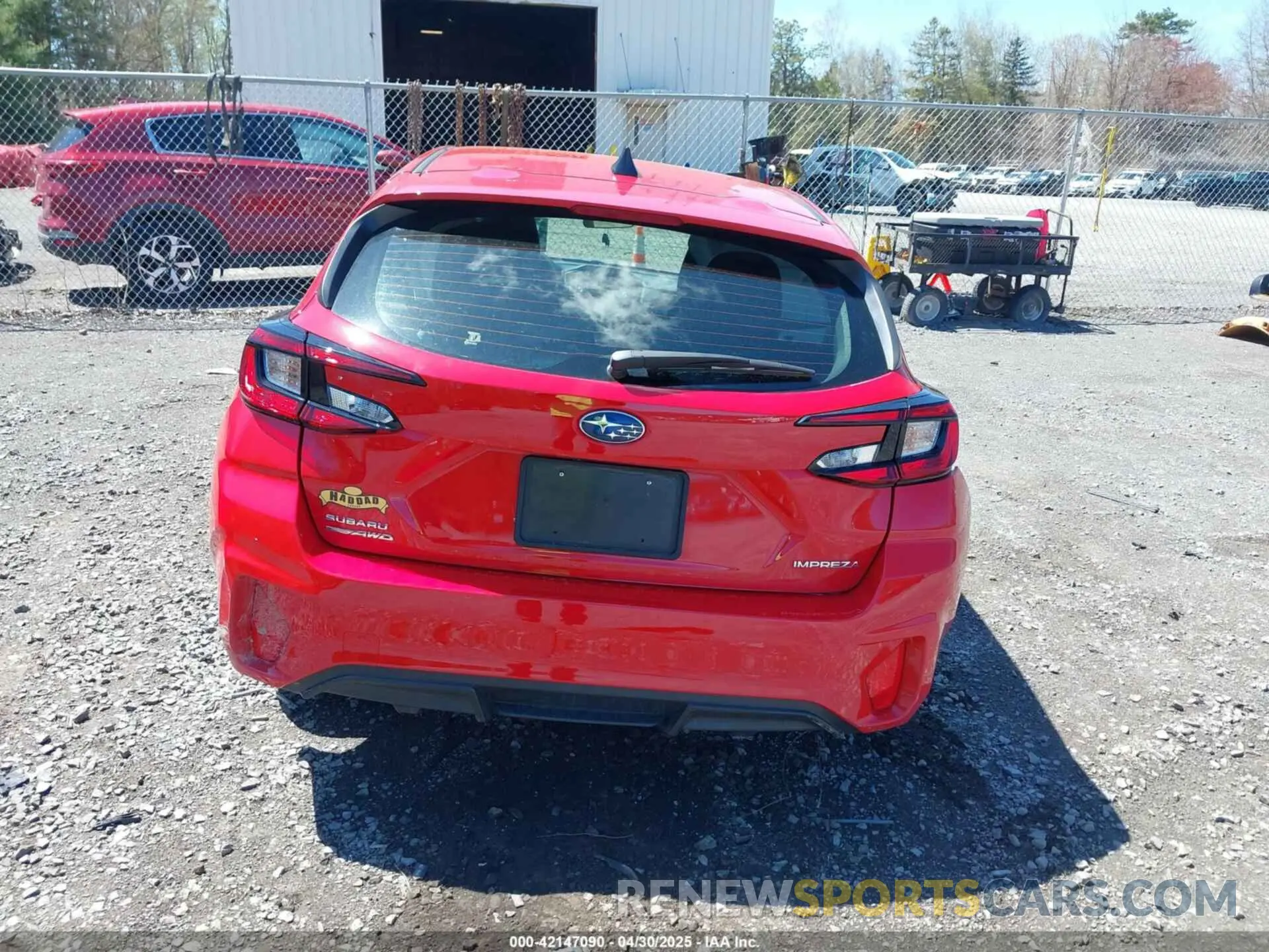 16 Photograph of a damaged car JF1GUABC9R8873735 SUBARU IMPREZA 2024