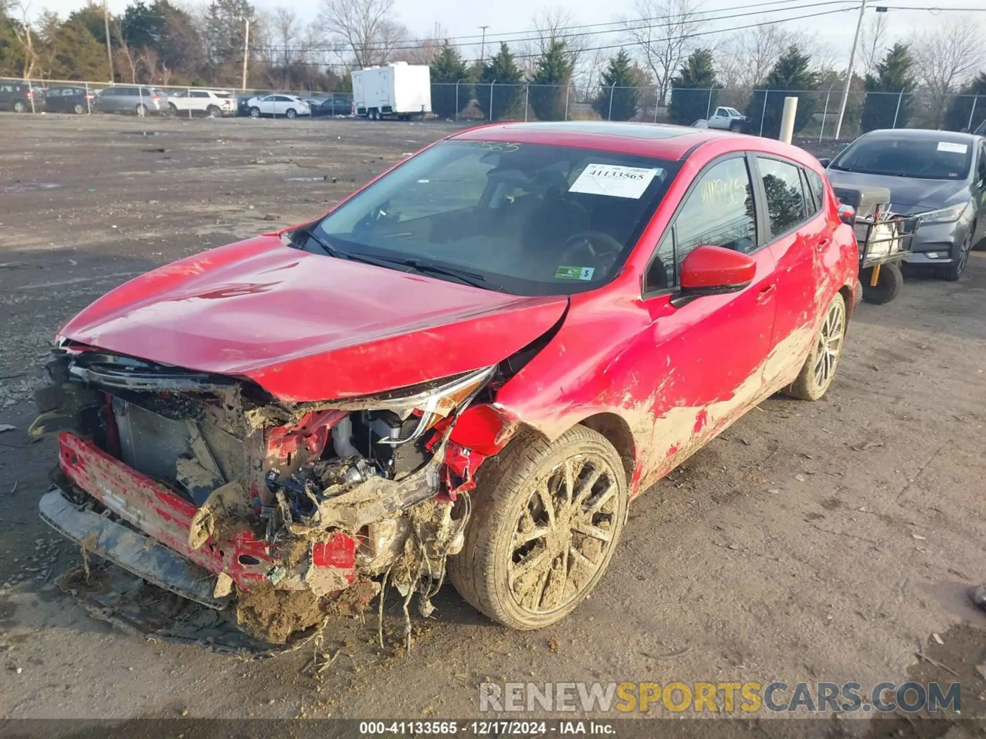 2 Photograph of a damaged car JF1GUAFC0R8343759 SUBARU IMPREZA 2024