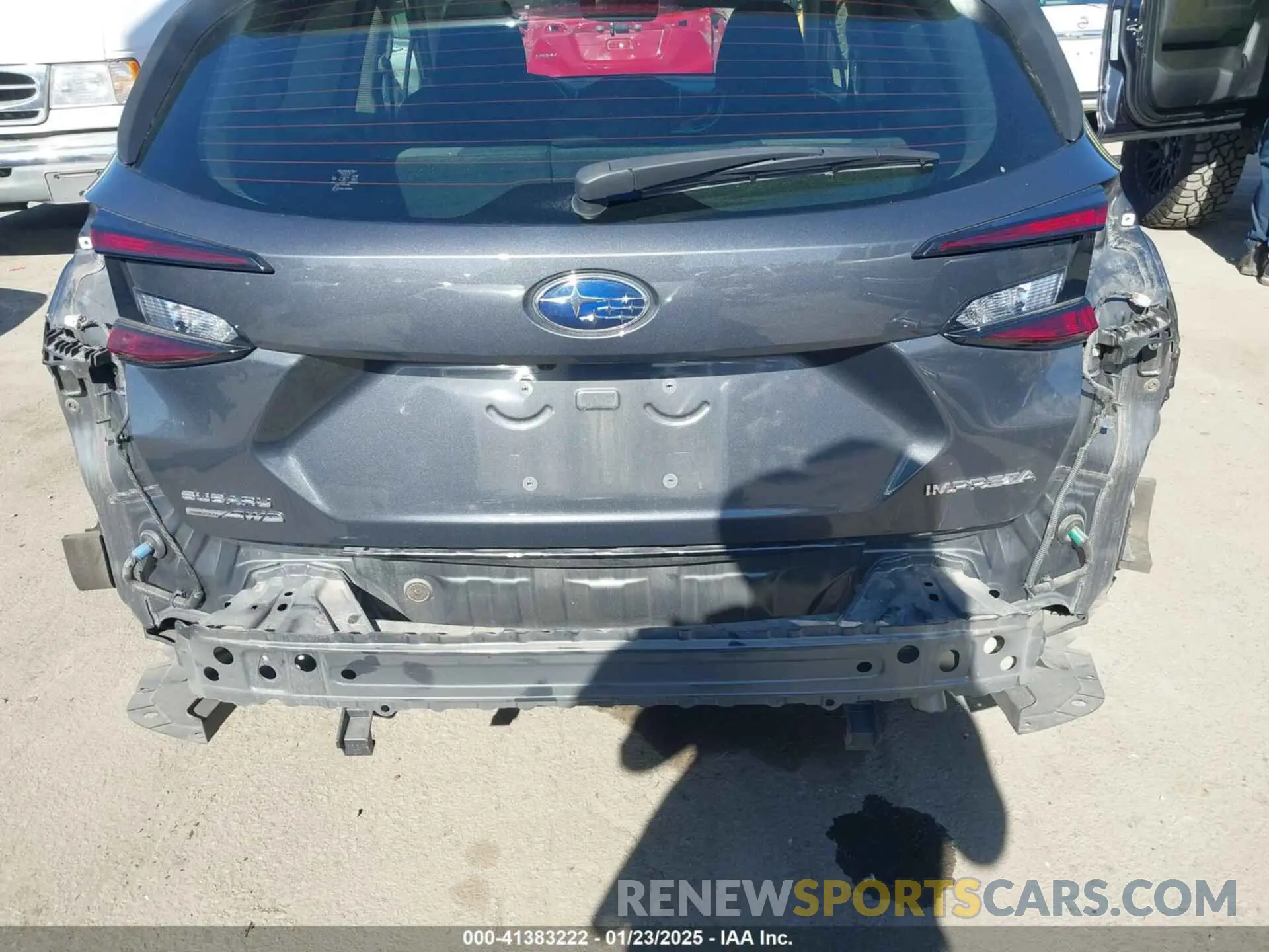 18 Photograph of a damaged car JF1GUAFC0R8363297 SUBARU IMPREZA 2024